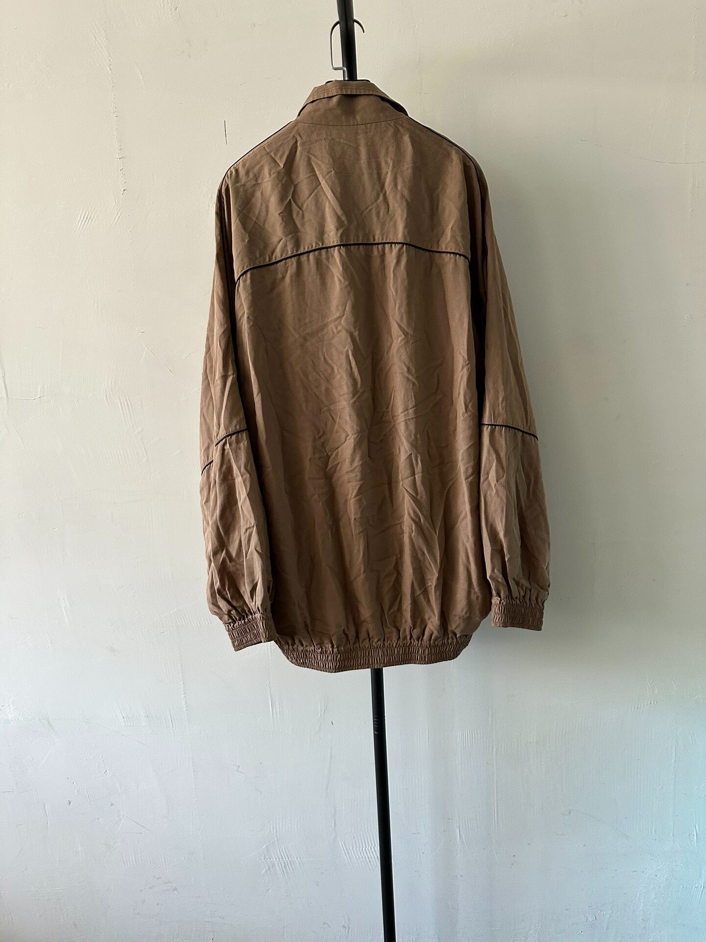 Balenciaga Women’s Brown Full-Zip Jacket — front
