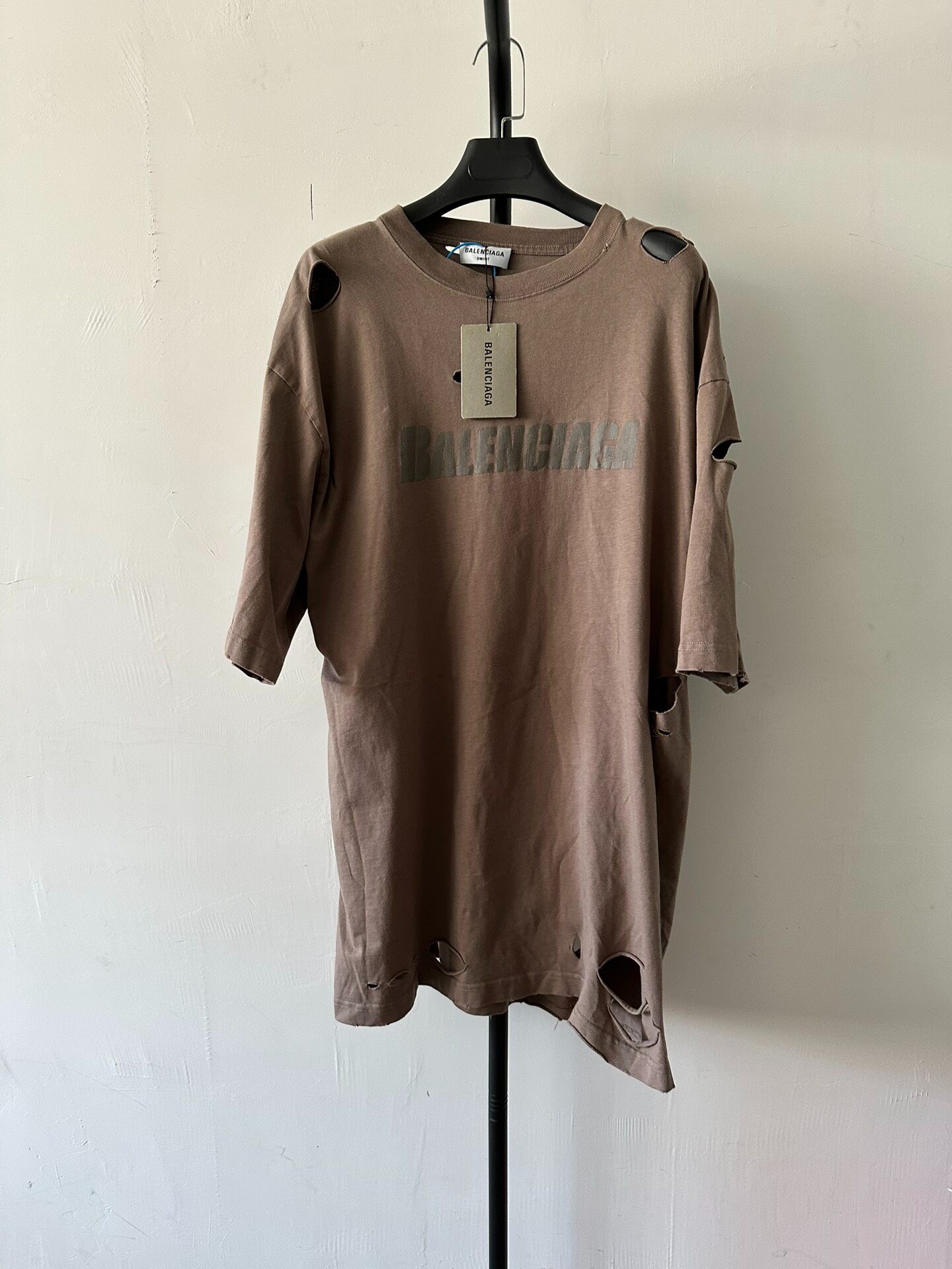 Balenciaga Women’s Logo Short Sleeve T-Shirt