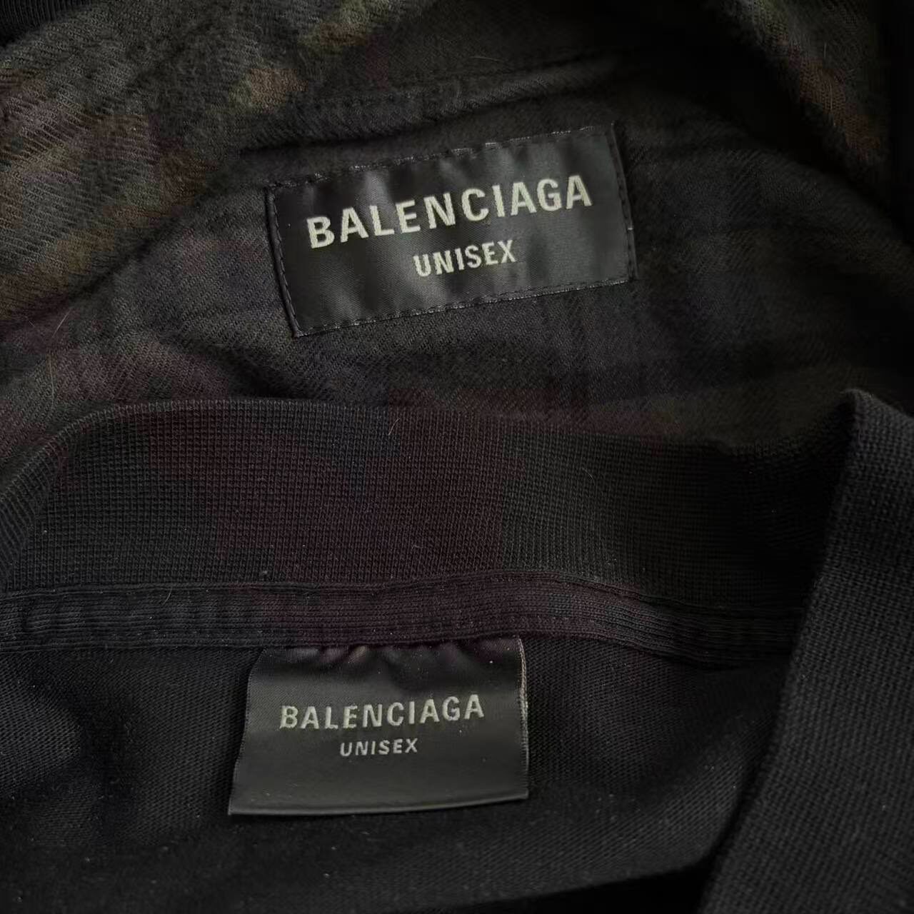 Balenciaga SS24 Logo Print Hooded Jacket — detail