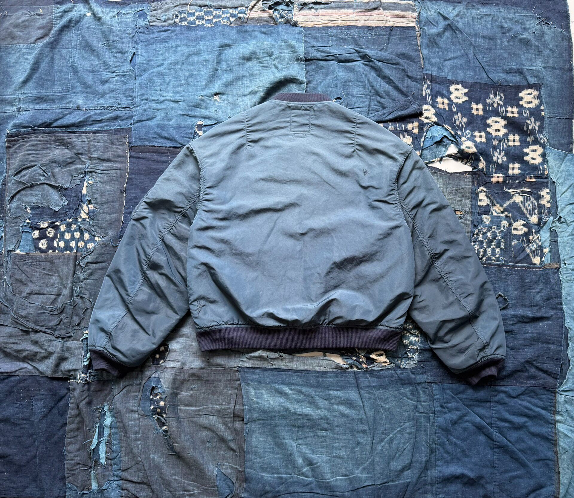VISVIM 23AW THORSON MA1 Crash Jacket — detail