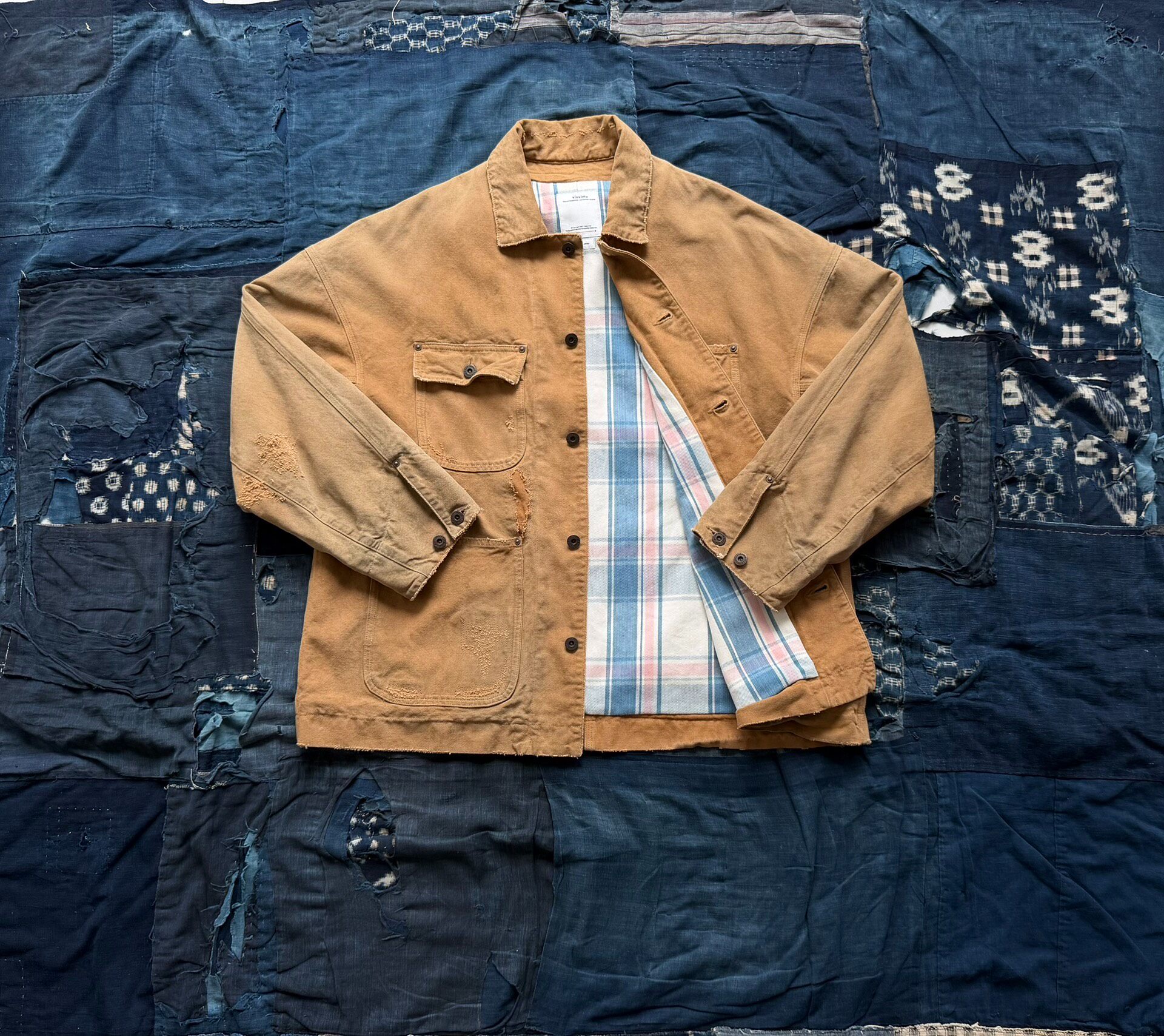 Visvim 22SS Macray Coverall Jacket — front