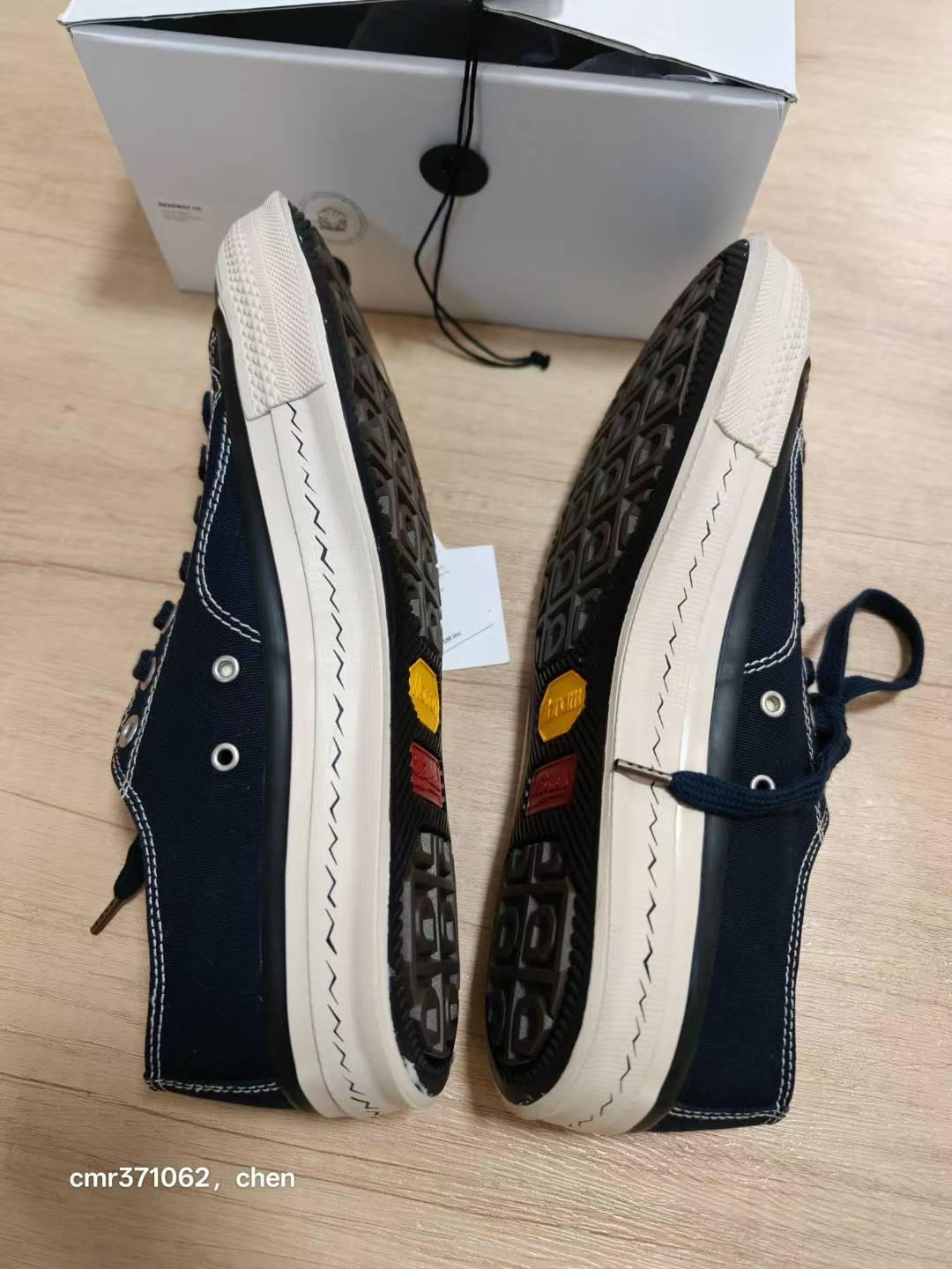 Visvim 25SS Skagway Lo Navy Sneakers — back