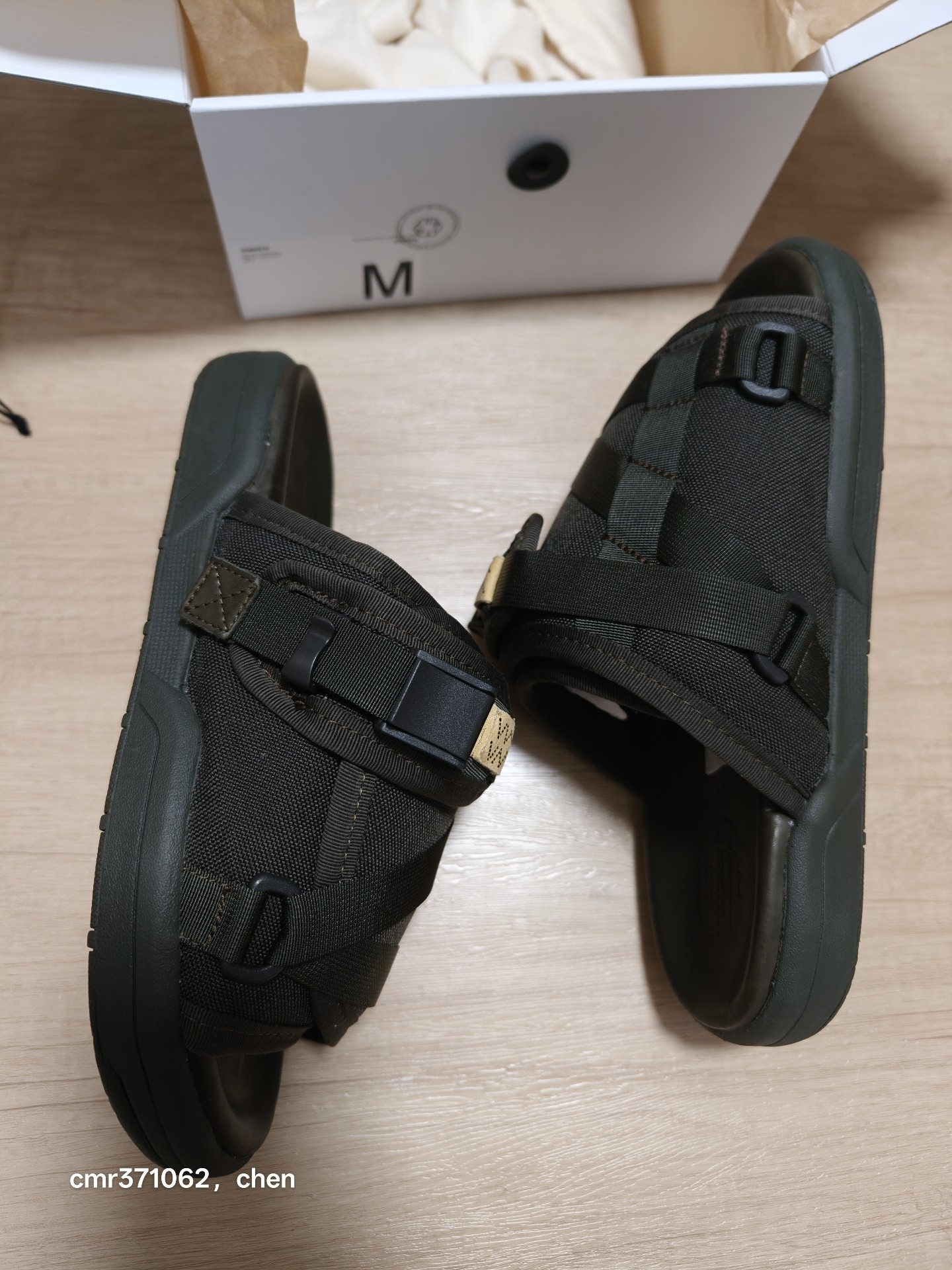 Visvim 26ss Spot Christo Slides — back