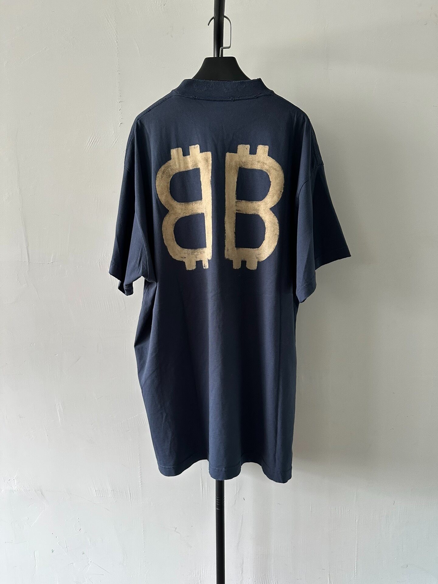 Balenciaga Crypto Oversized T-Shirt — front