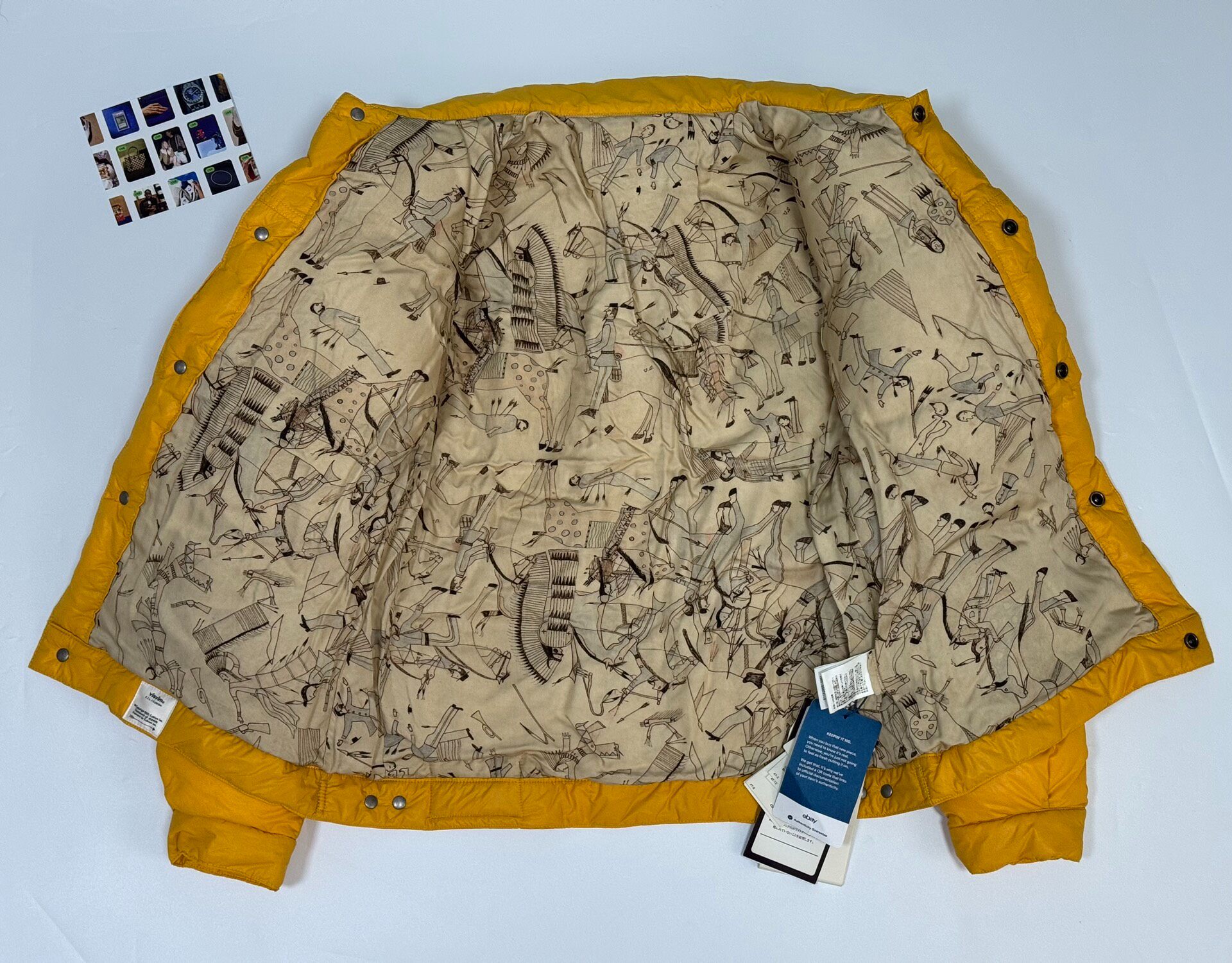 Visvim 101 Down JKT Limited Edition — label