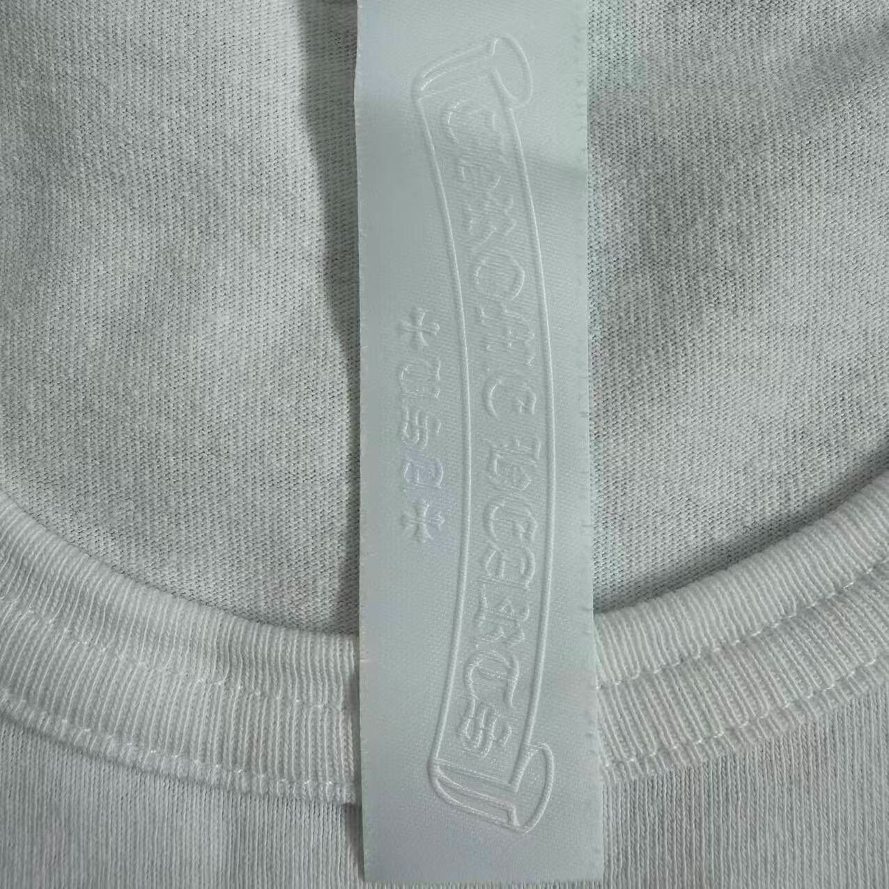 Chrome Hearts White Embroidered T-Shirt — detail