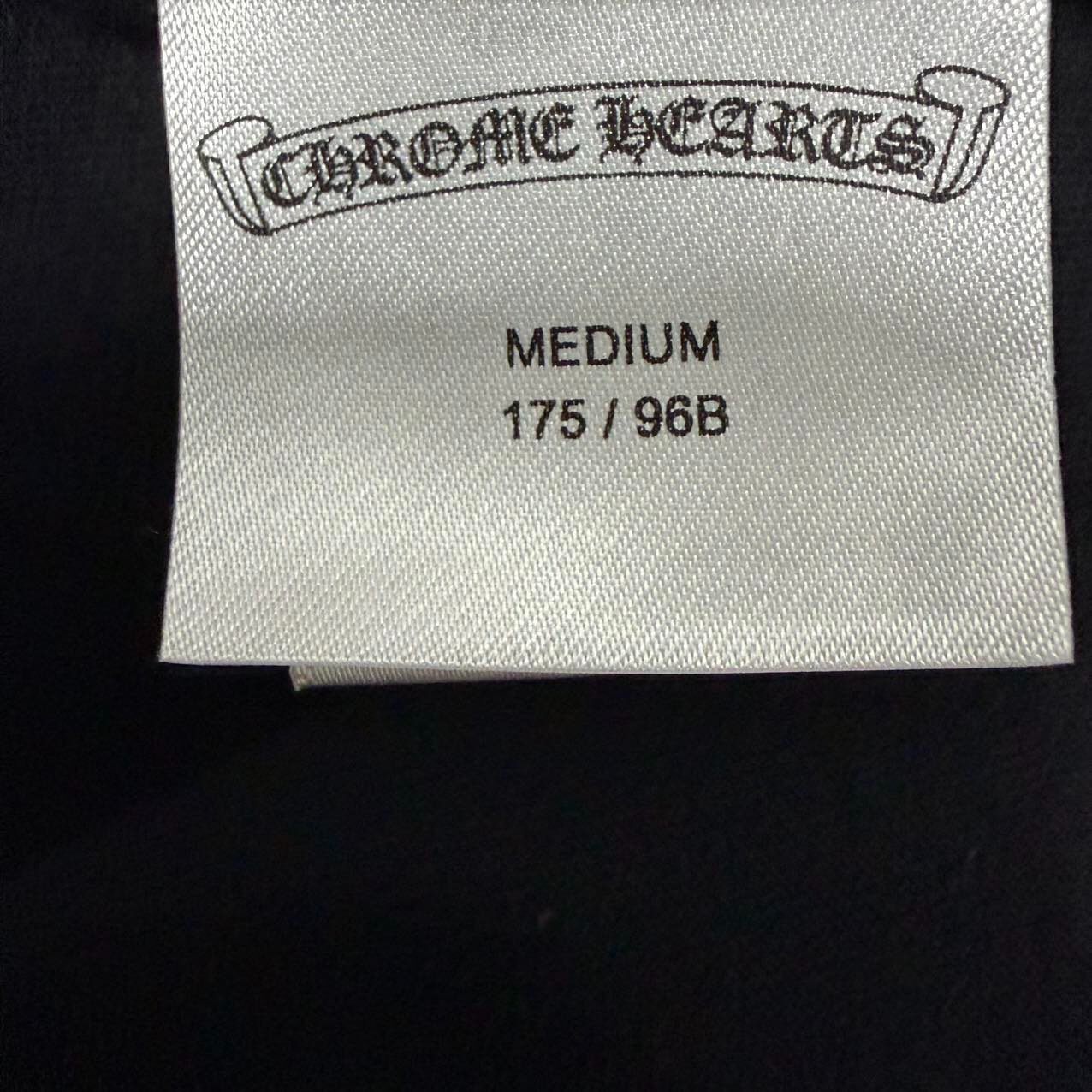 Chrome Hearts Blue Print Long Sleeve T-Shirt — label