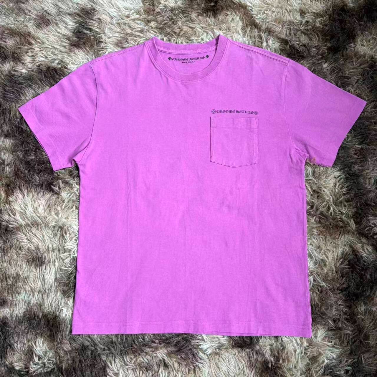 Chrome Hearts MattyBoy Purple Tee