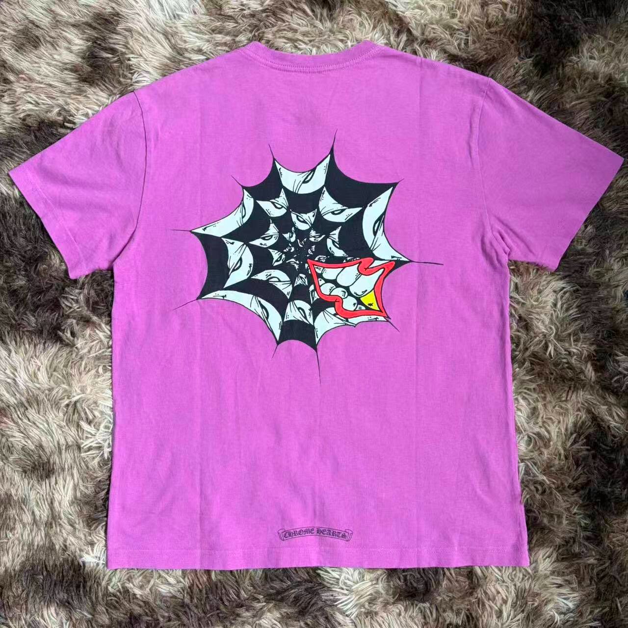 Chrome Hearts MattyBoy Purple Tee — front