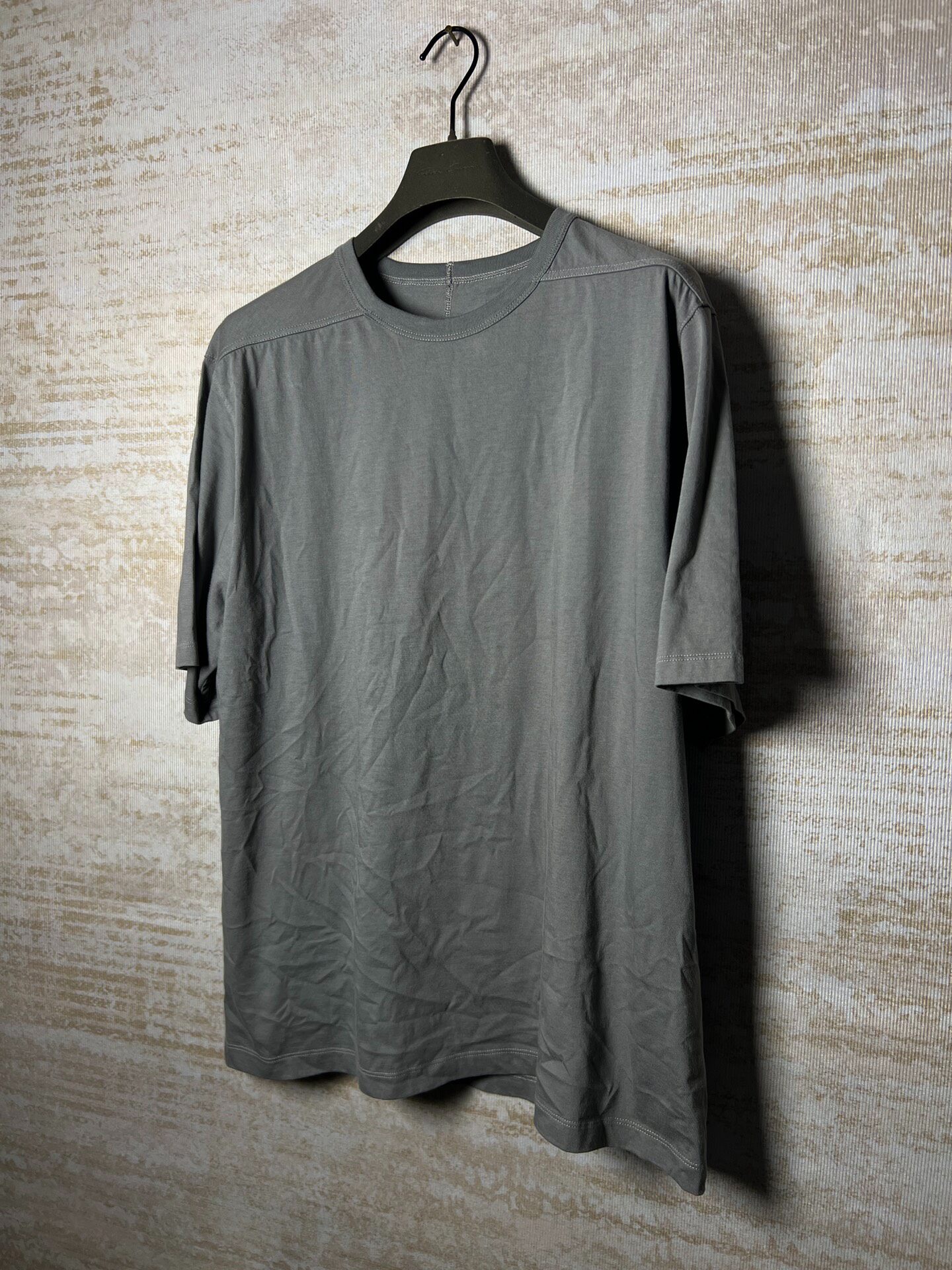 Rick Owens 25ss Basic Washed T-Shirt — front