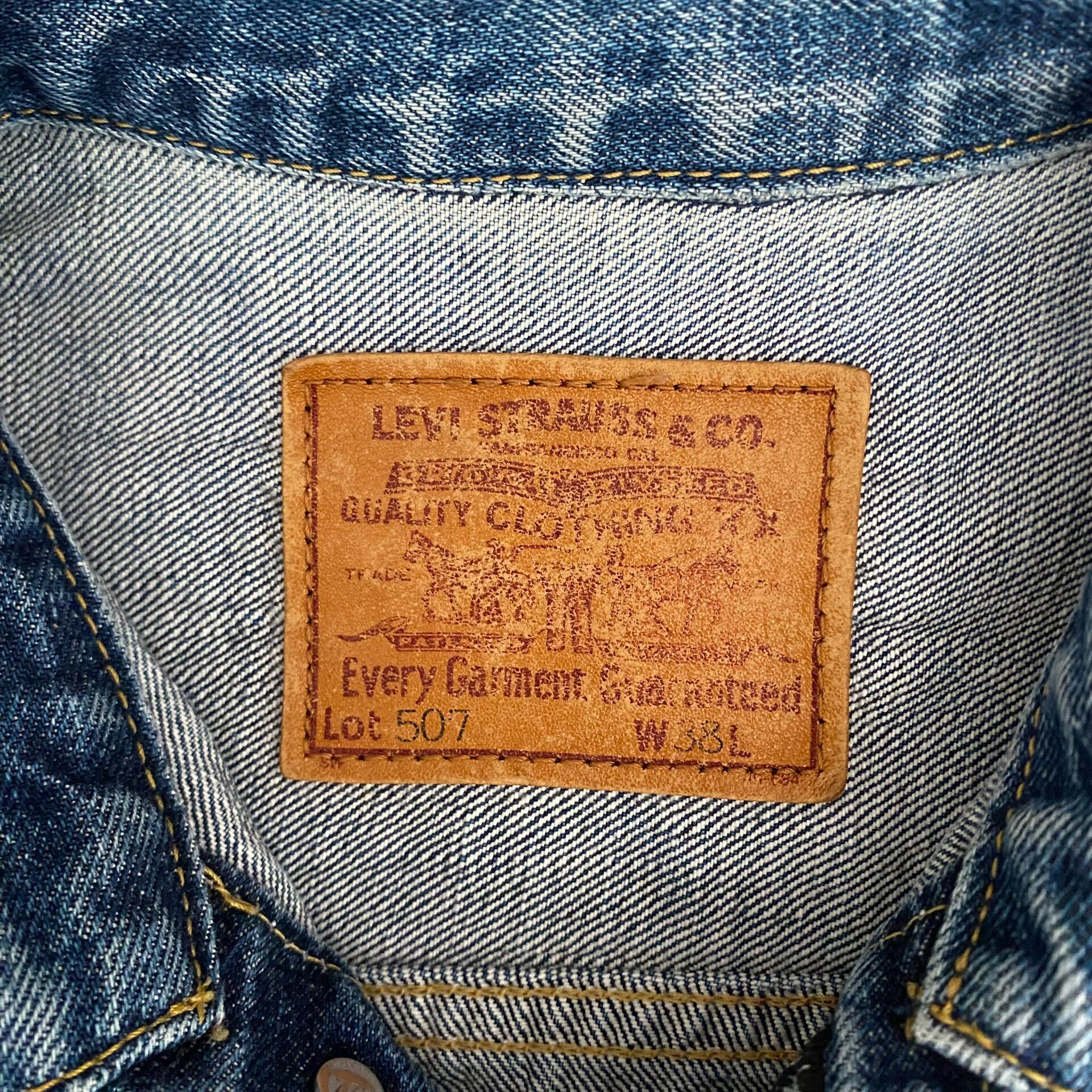Levi's LVC 507xx J22 Denim Jacket — back