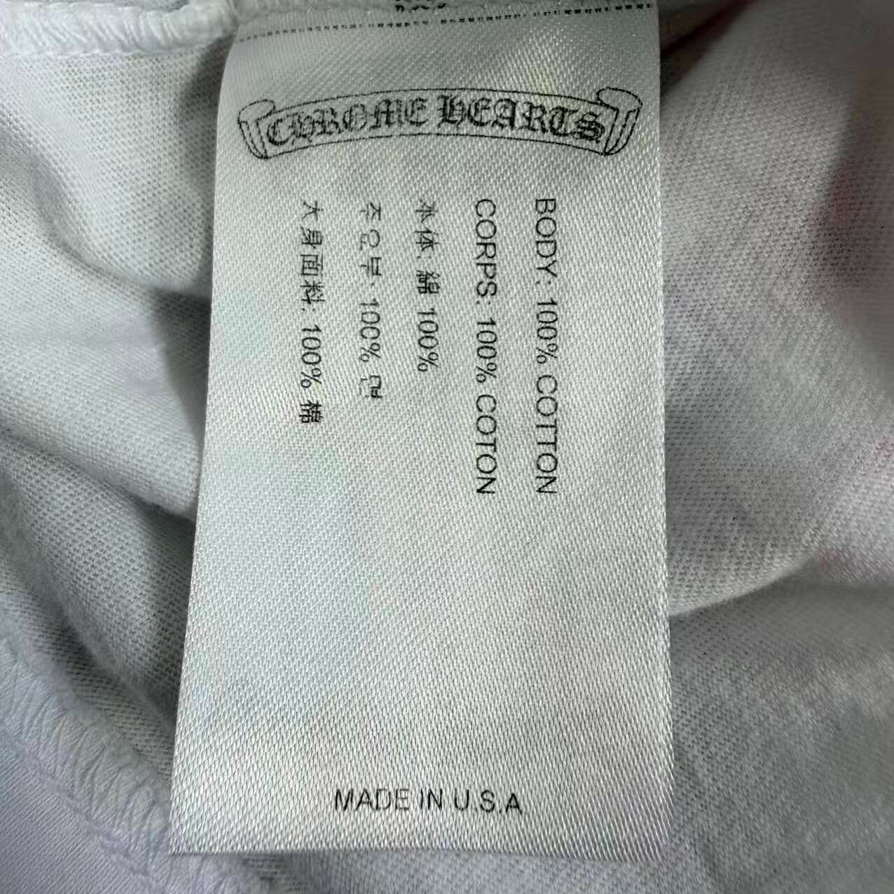 Chrome Hearts FOTI Long Sleeve Shirt — back