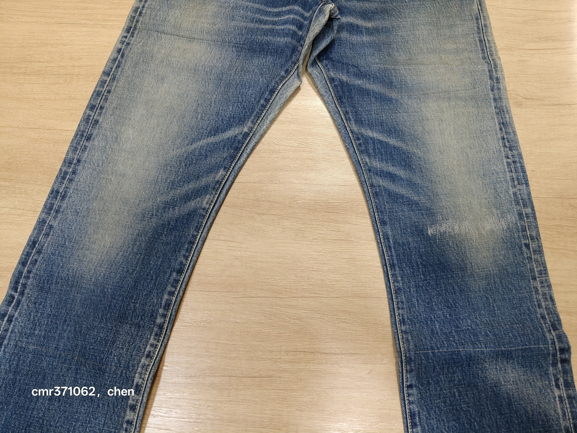 Visvim 19AW Social Sculpture 01 Jeans — detail