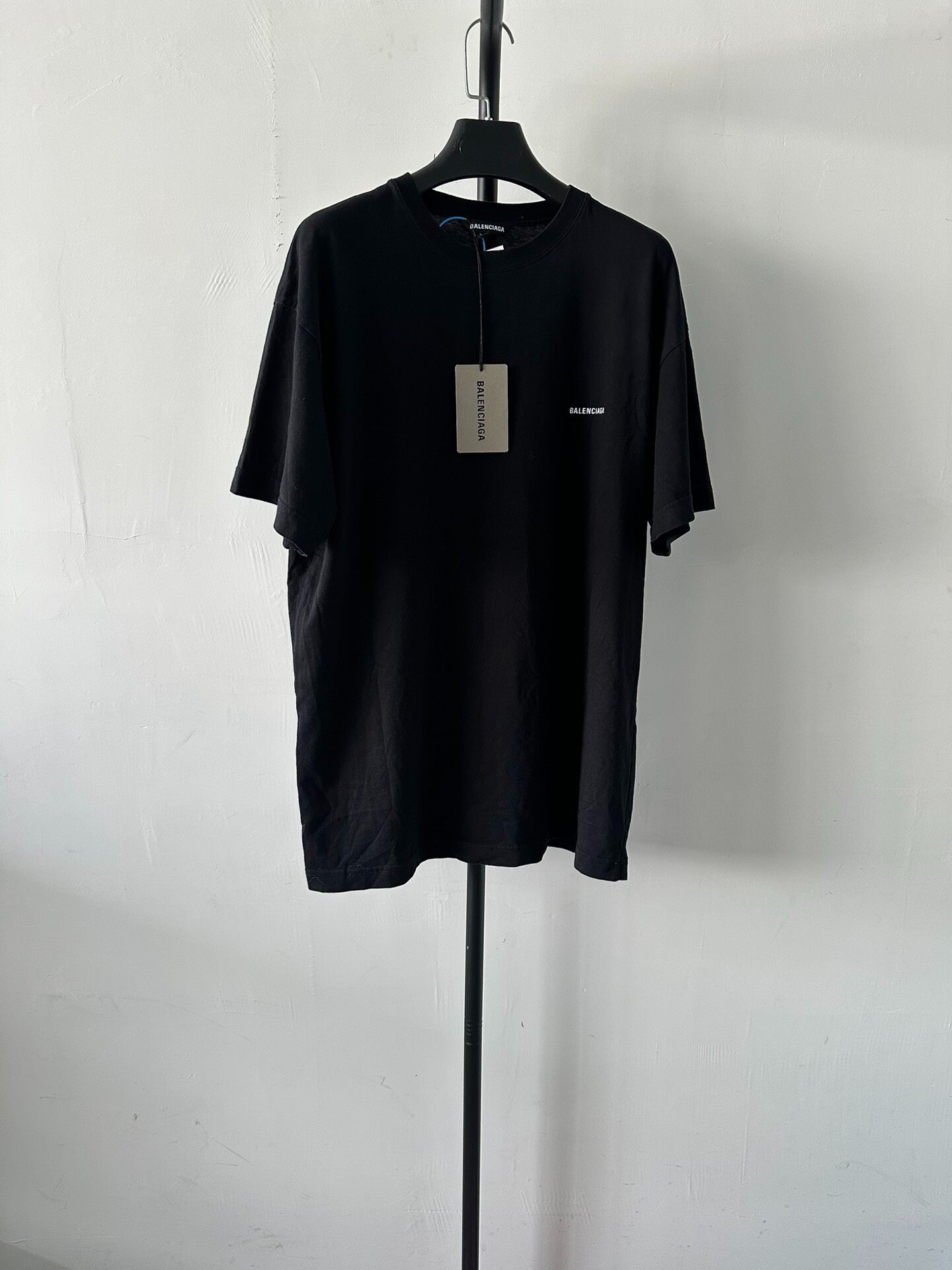 Balenciaga Black Crewneck T-Shirt