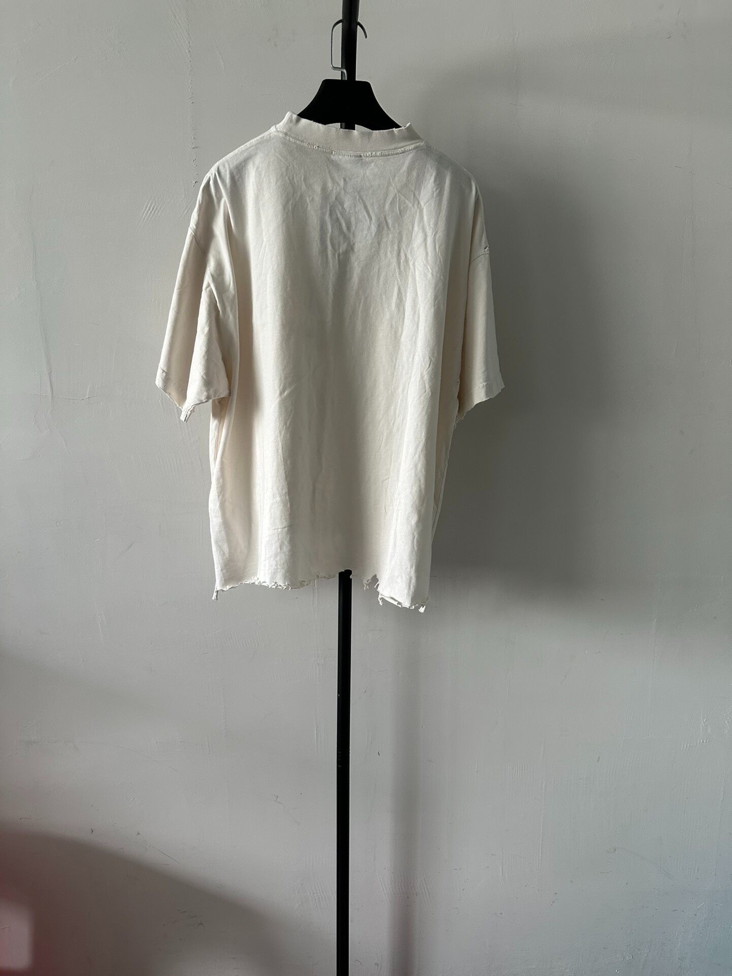 Balenciaga White Short-Sleeve T-Shirt — front
