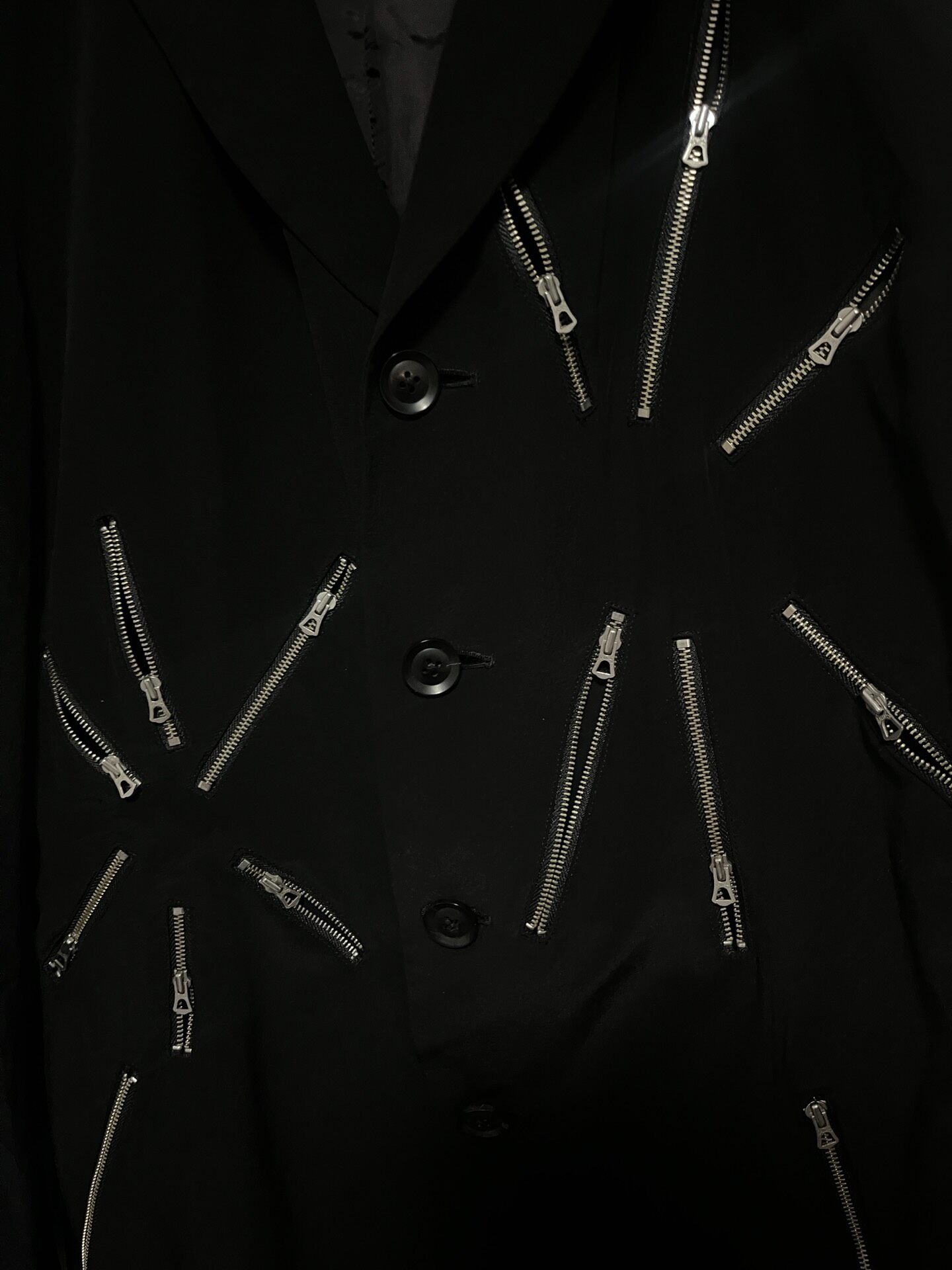 Yohji Yamamoto 19SS Silk Coat — front