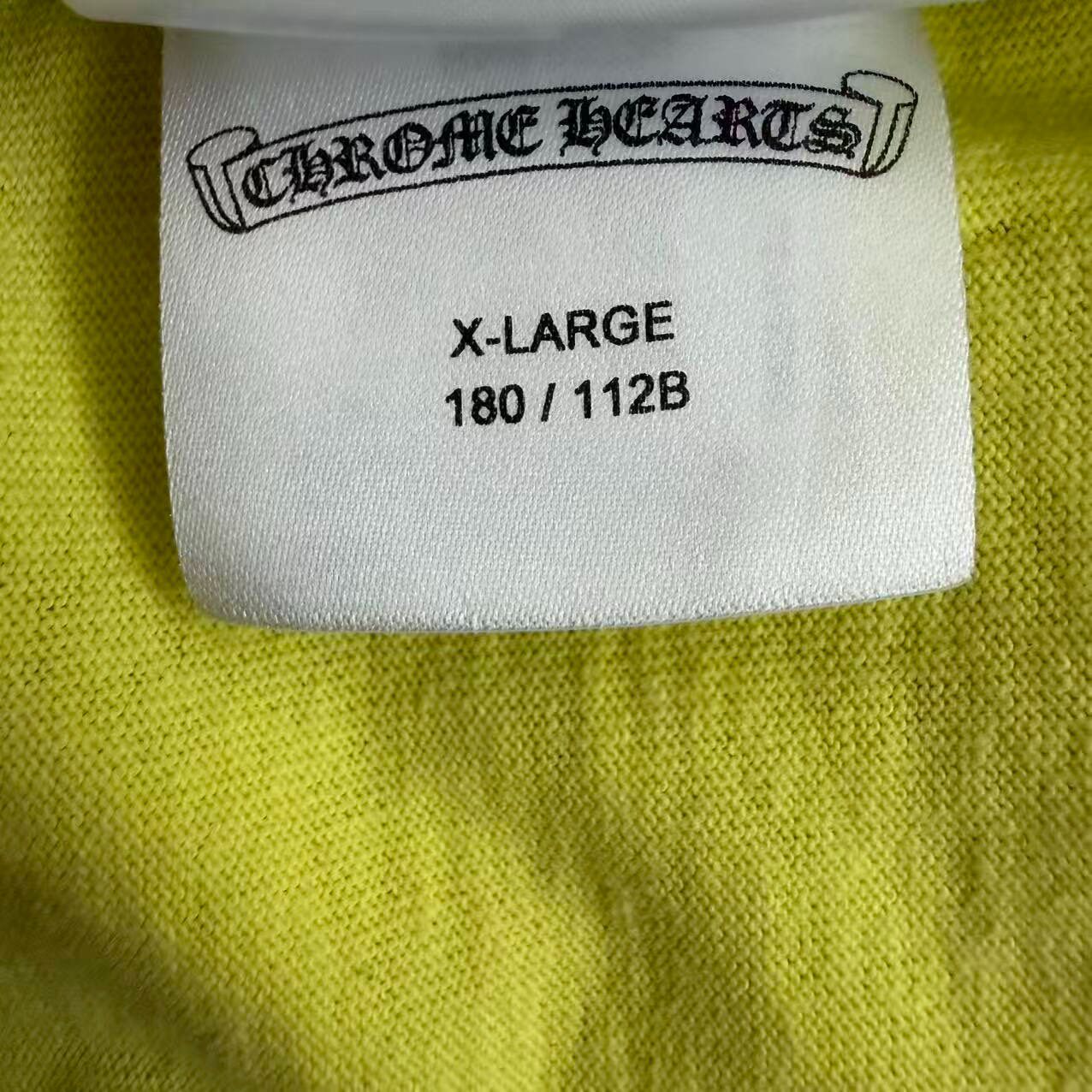 Chrome Hearts x Mattyboy Long Sleeve Tee — label