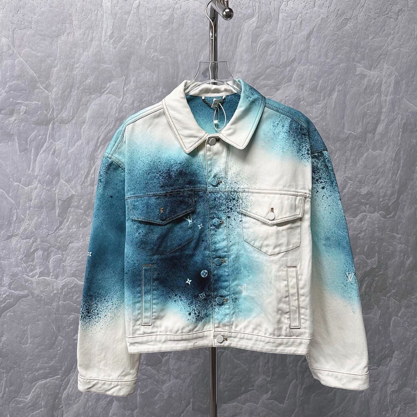Louis Vuitton Sprayed Denim Jacket