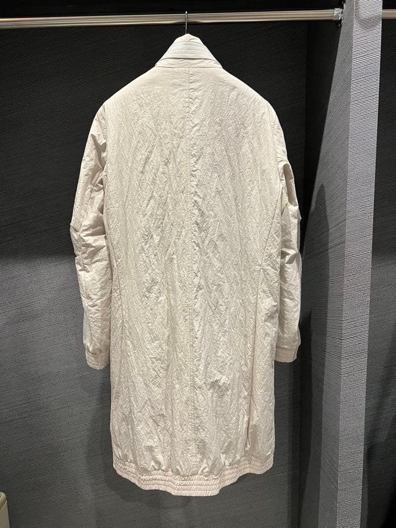 Devoa Salt-Washed Nylon Blend Coat — back