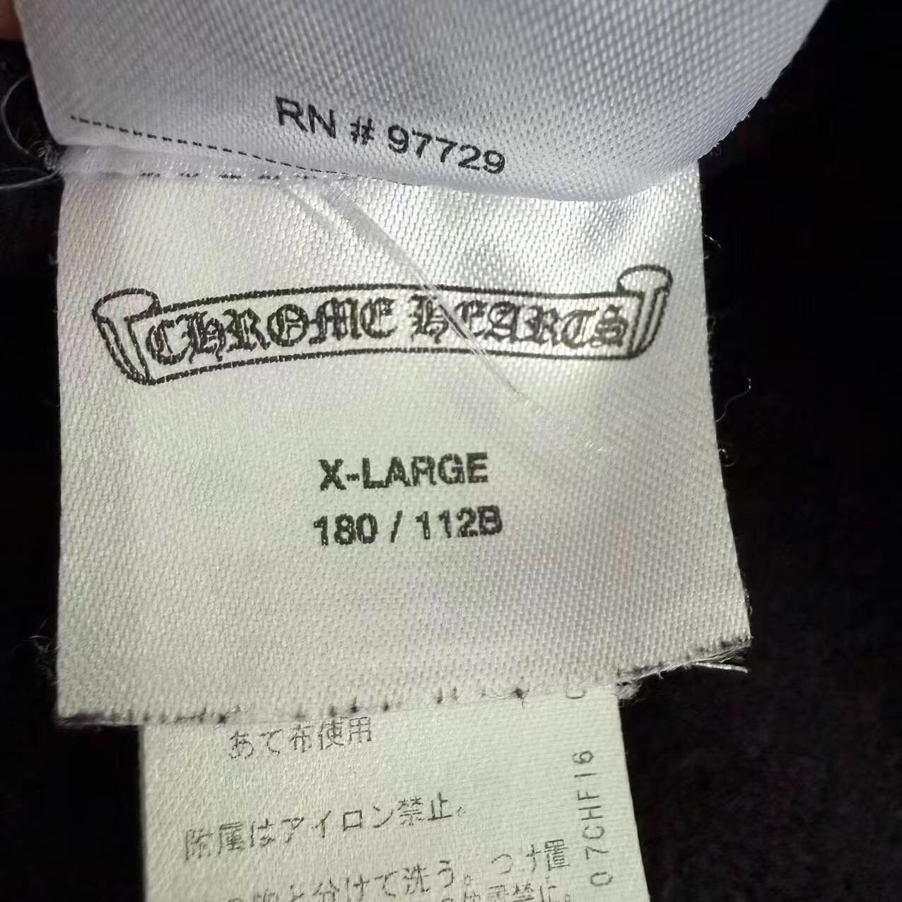 Chrome Hearts Osaka Limited Zip Hoodie — back