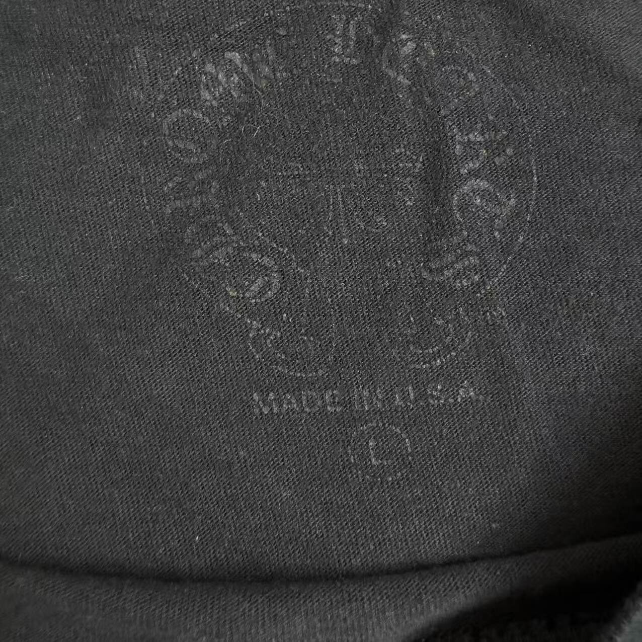 Chrome Hearts Black Long Sleeve Tee — detail