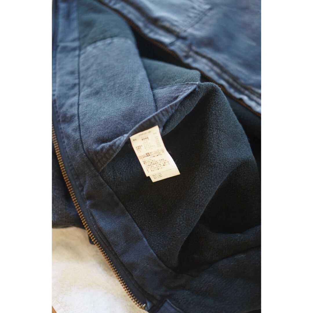 A.PRESSE 25SS Silk Linen Hooded Parka — back