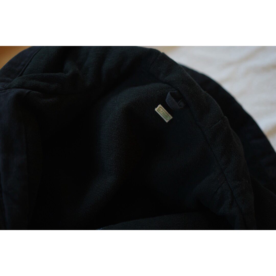 A.PRESSE 25SS Silk Linen Hooded Parka — label