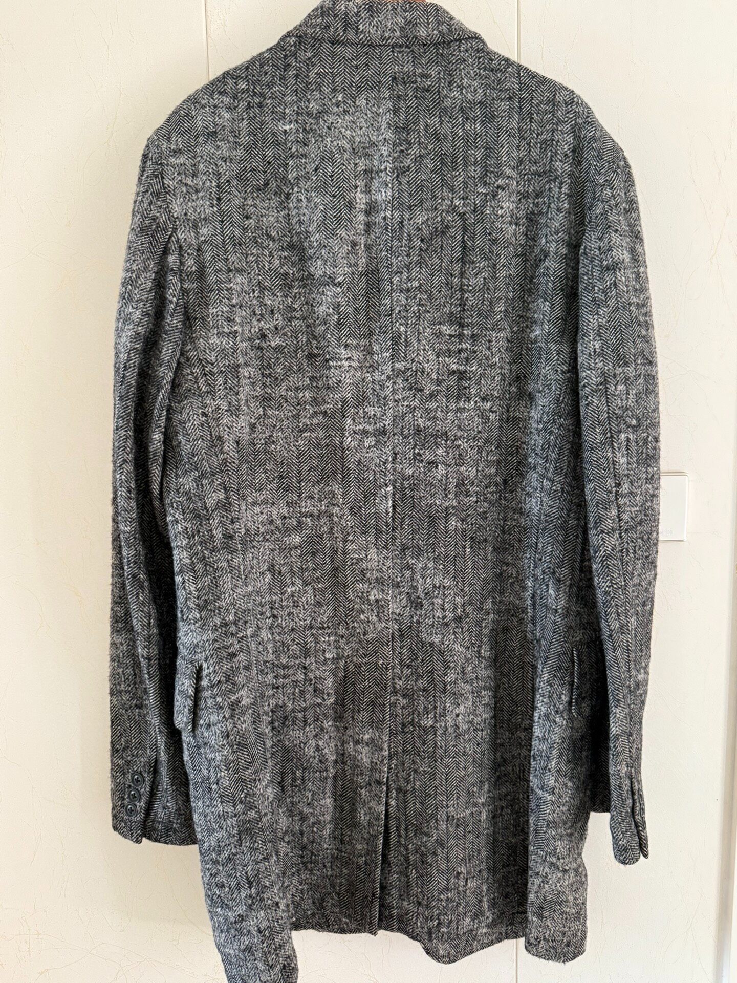 Yohji Yamamoto 11aw Herringbone Blazer — front