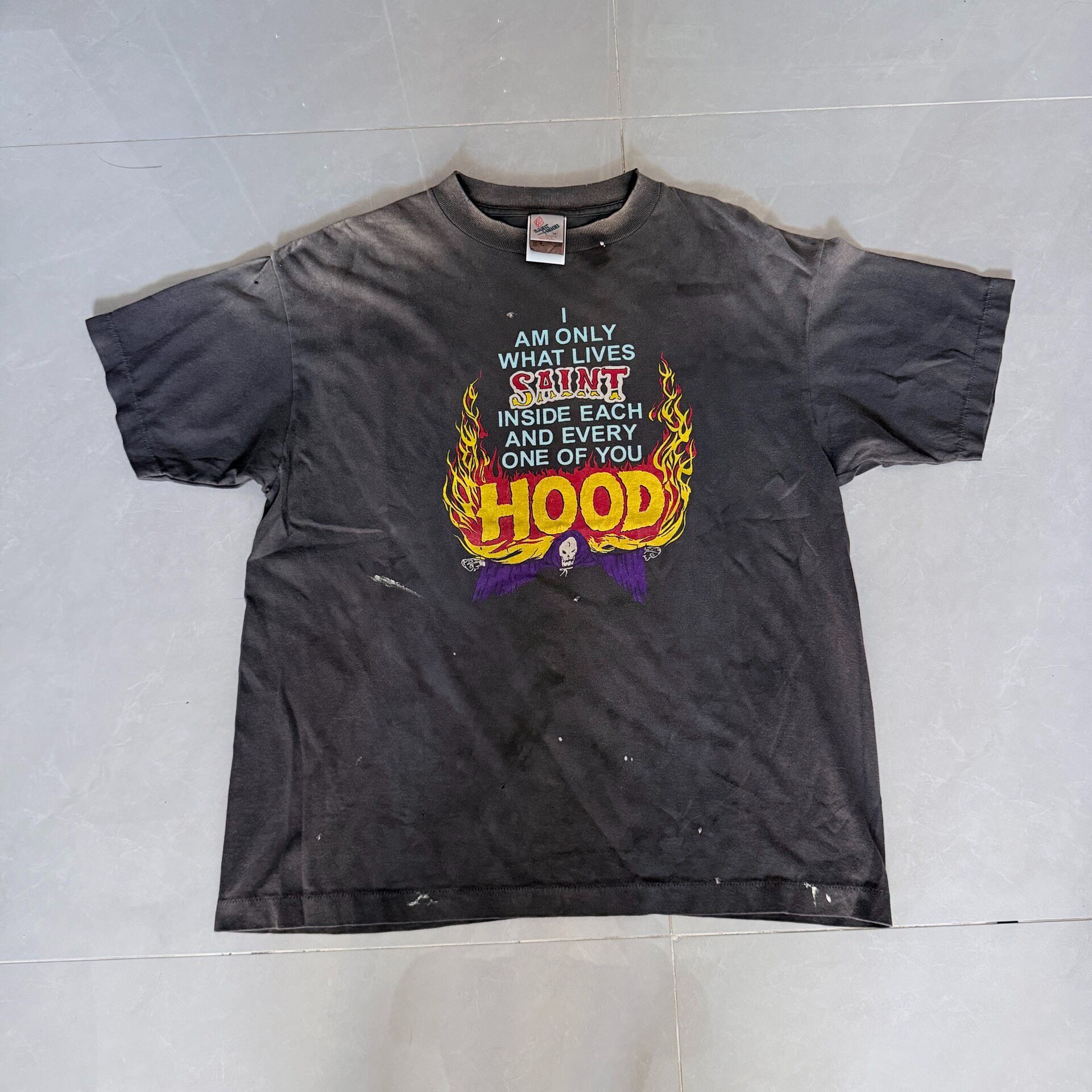 Saint Michael Neighborhood Flame Graphic Tee