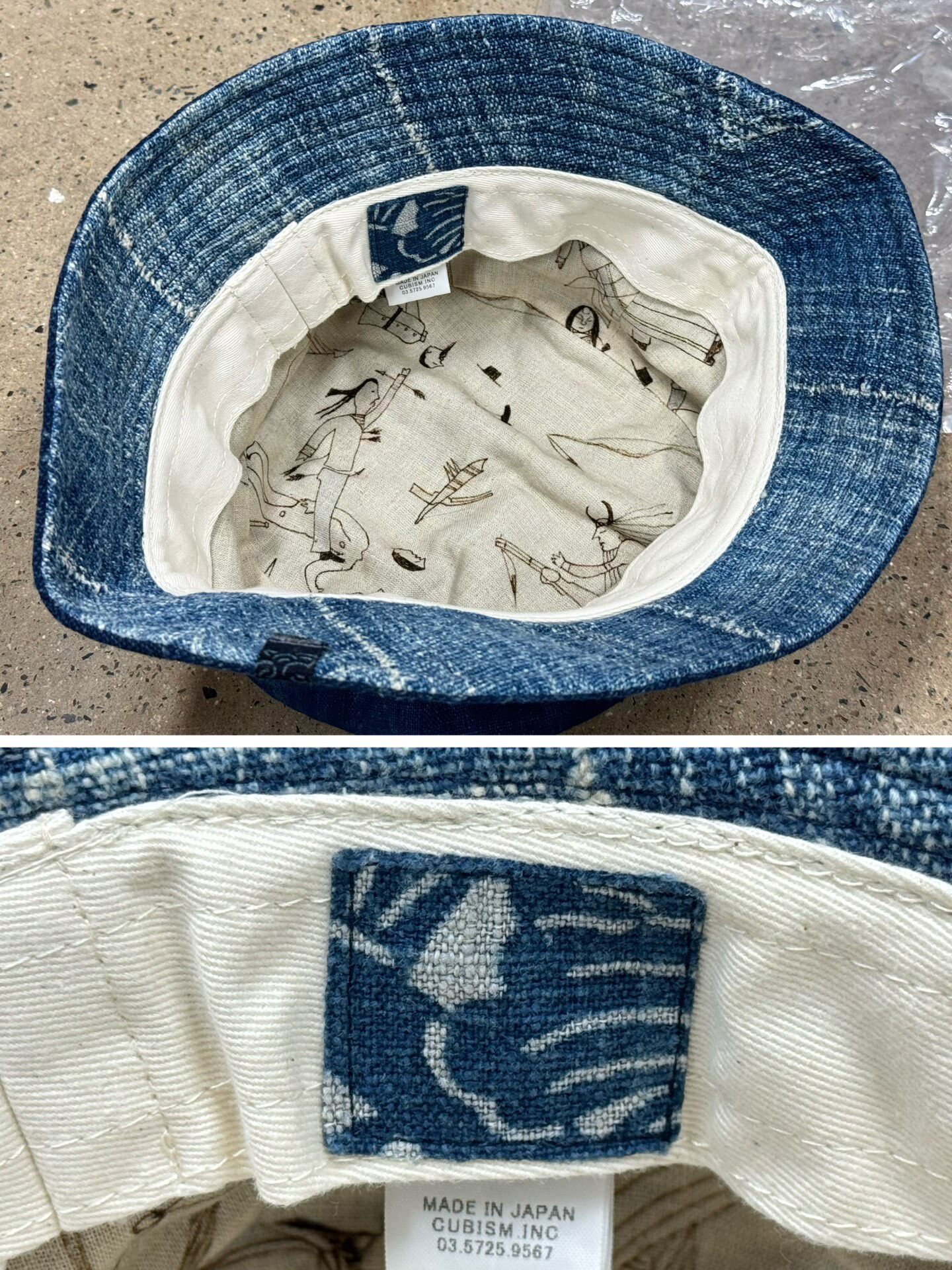 Visvim ICT Dome Bucket Hat — front
