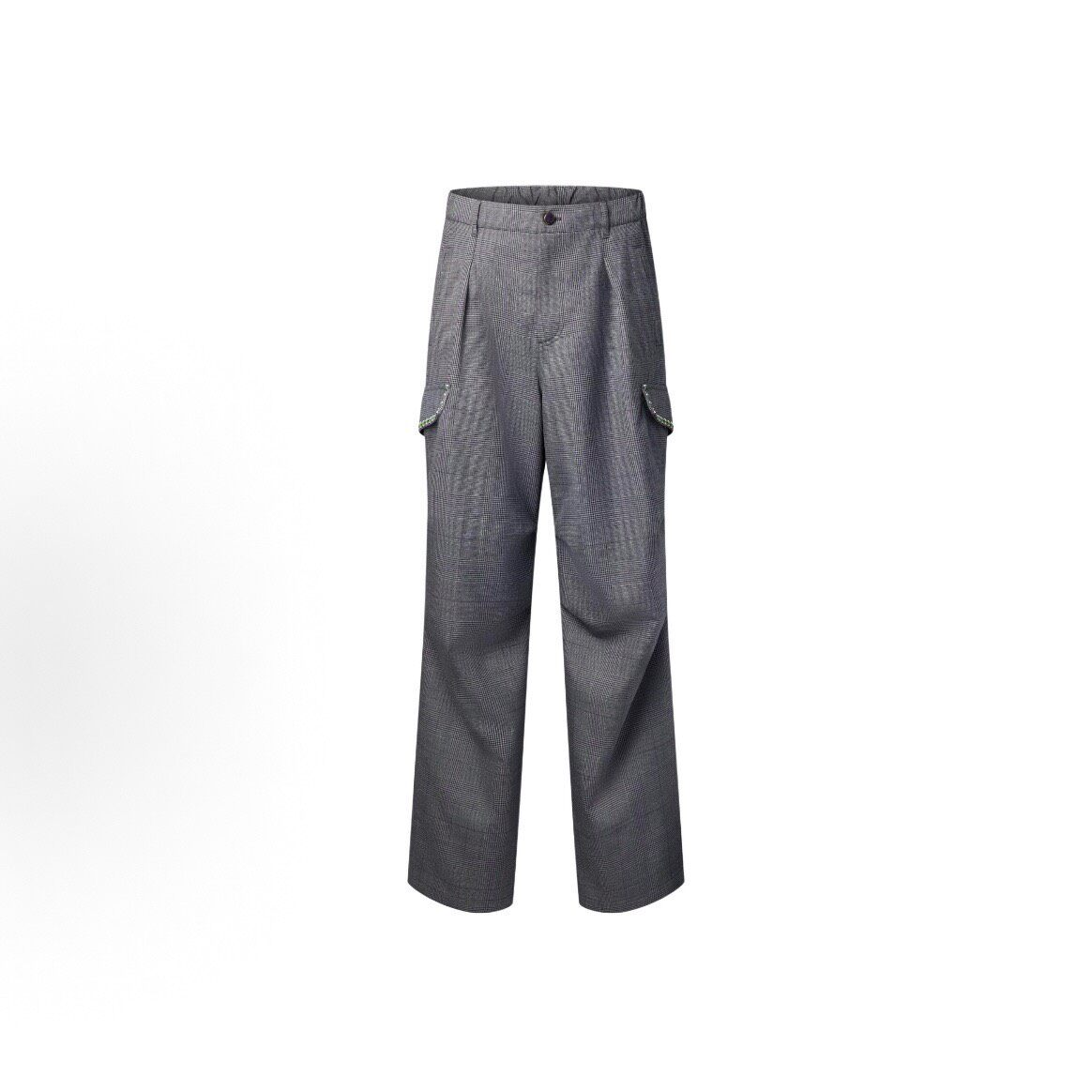 Louis Vuitton SS26 Beaded Plaid Trousers