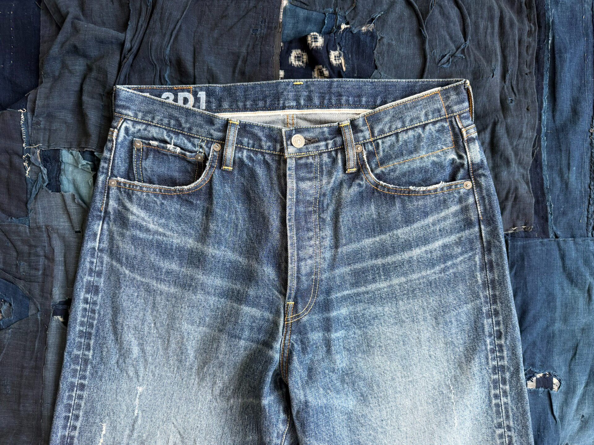 VISVIM 26SS Social Sculpture Denim Jeans — back