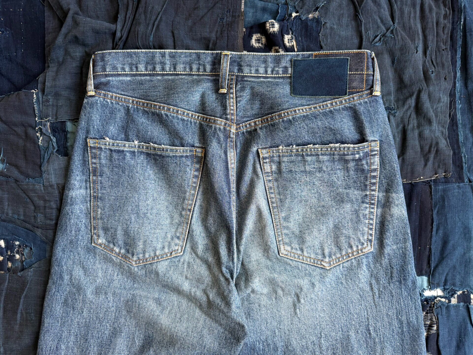 VISVIM 26SS Social Sculpture Denim Jeans — label