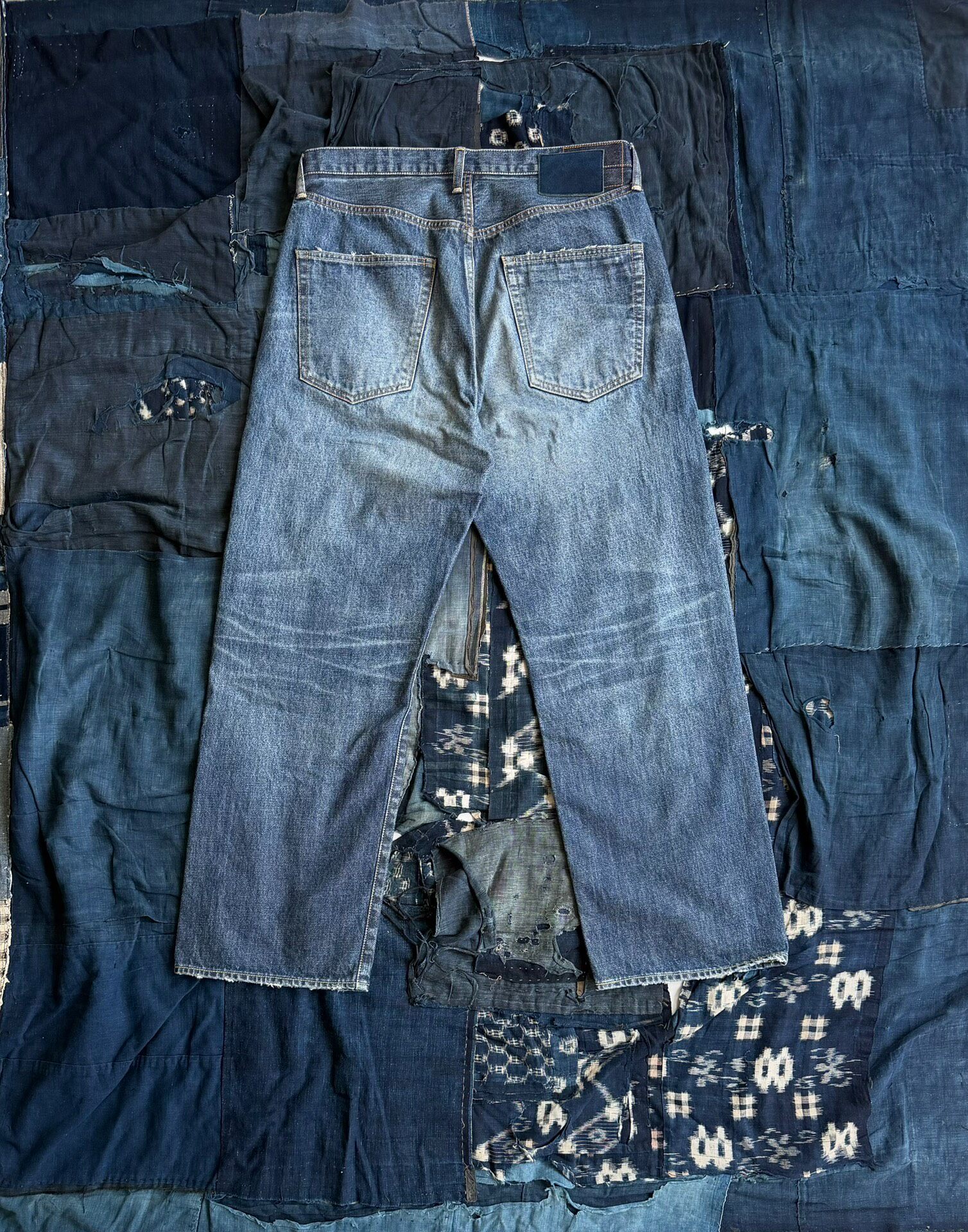 VISVIM 26SS Social Sculpture Denim Jeans — front