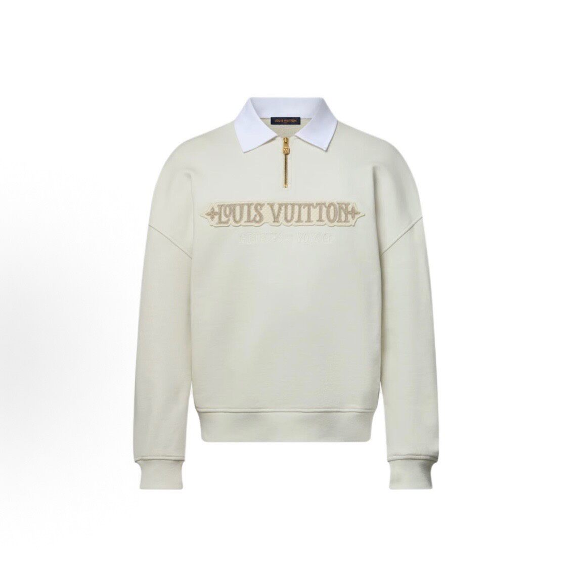 Louis Vuitton FW25 Half-Zip Polo Sweatshirt