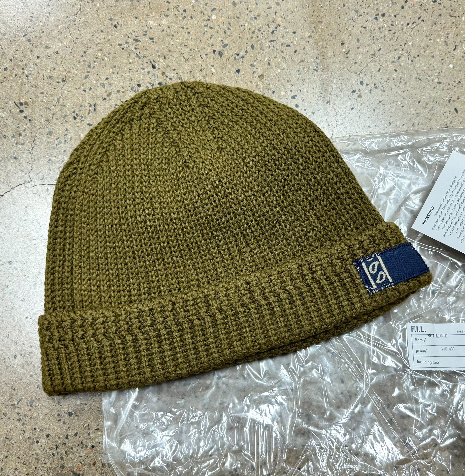 VISVIM ICT Olive Knit Beanie
