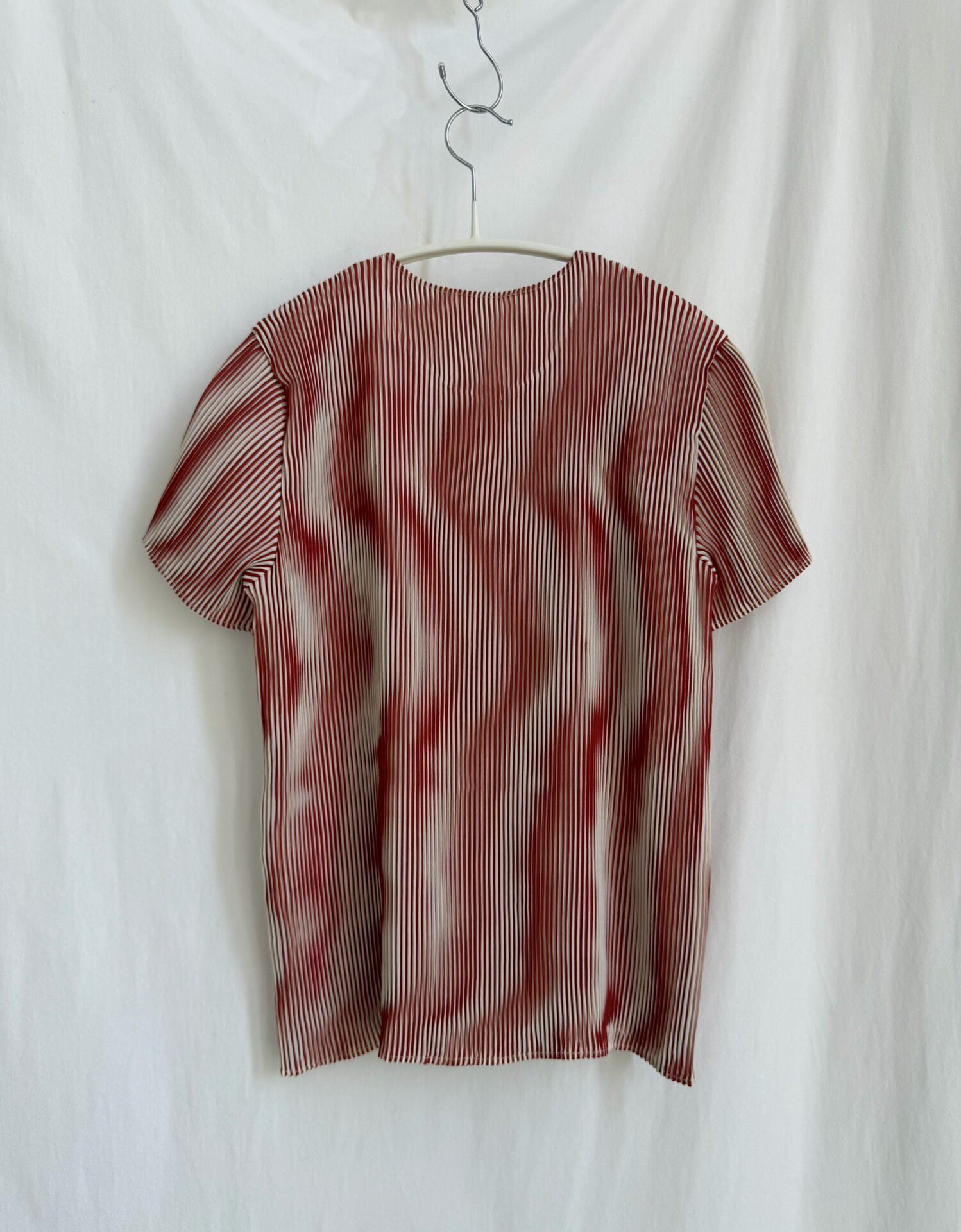 Issey Miyake 1997 Water Ripple Pleated Top — back
