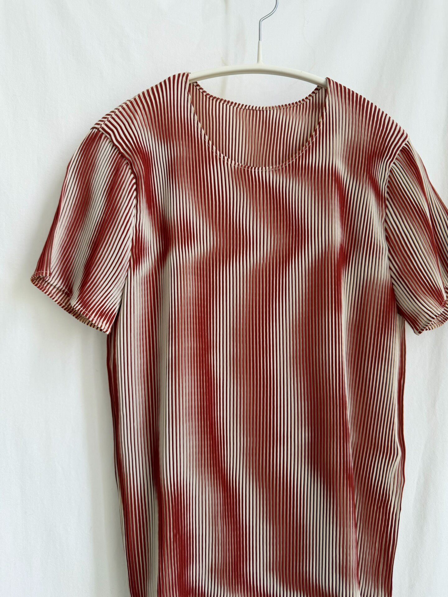 Issey Miyake 1997 Water Ripple Pleated Top — front