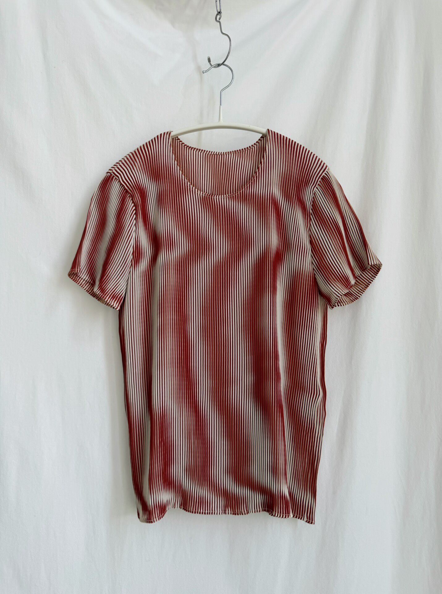 Issey Miyake 1997 Water Ripple Pleated Top