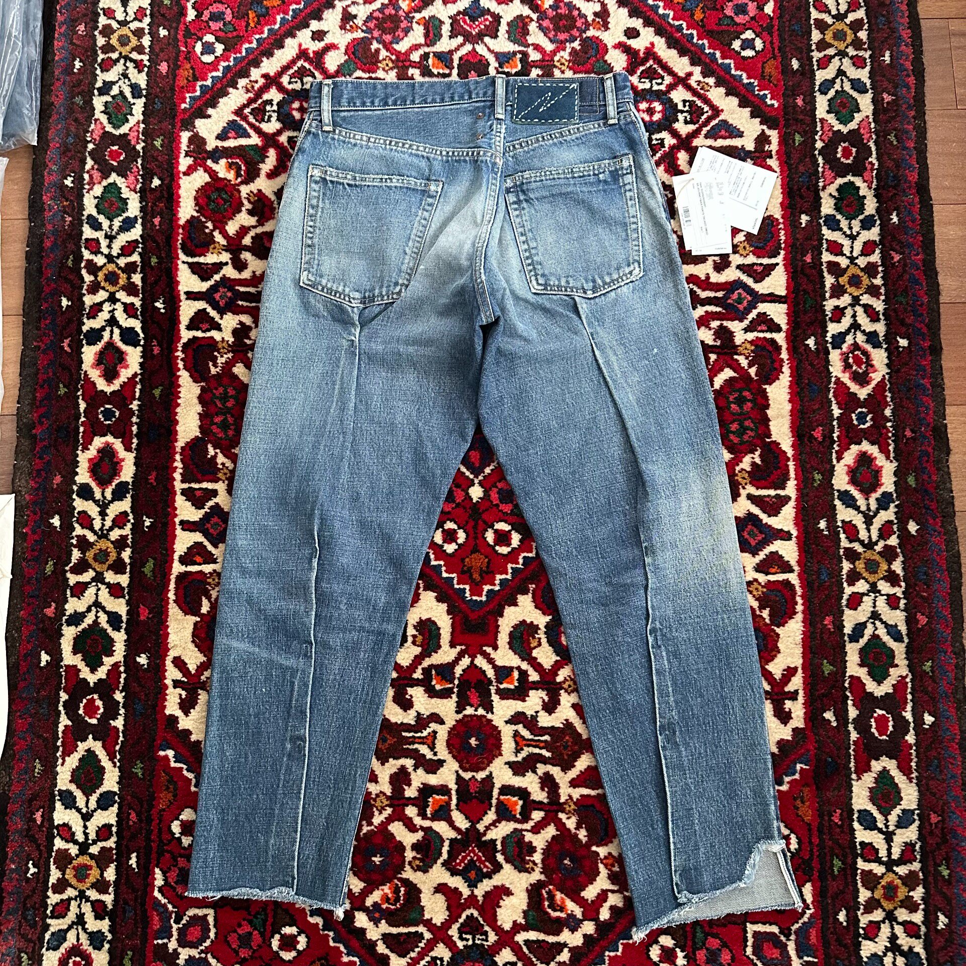 Visvim 25AW ICT Journeyman Denim Jeans — detail