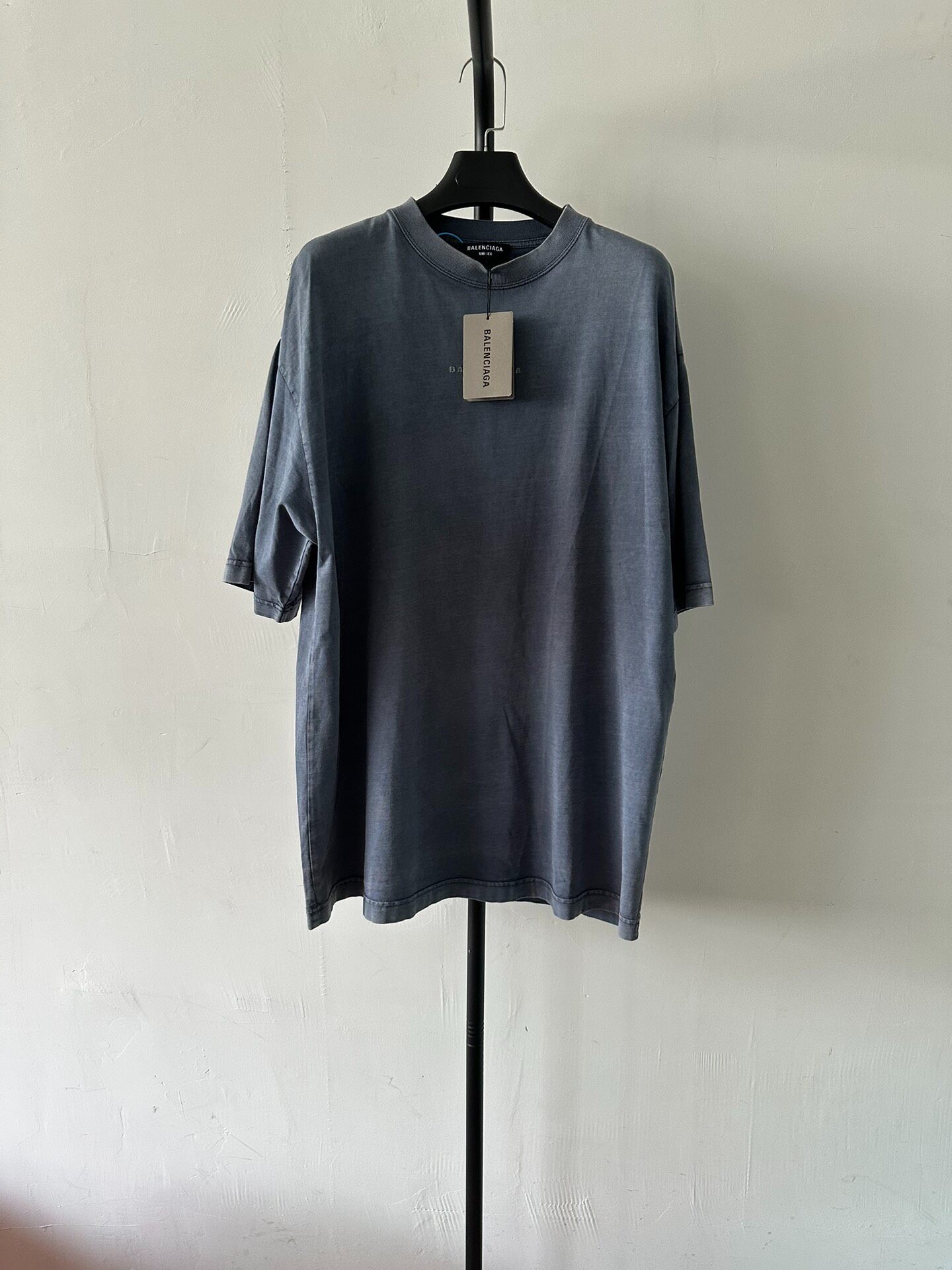 Balenciaga Unity Blue Short Sleeve T-Shirt