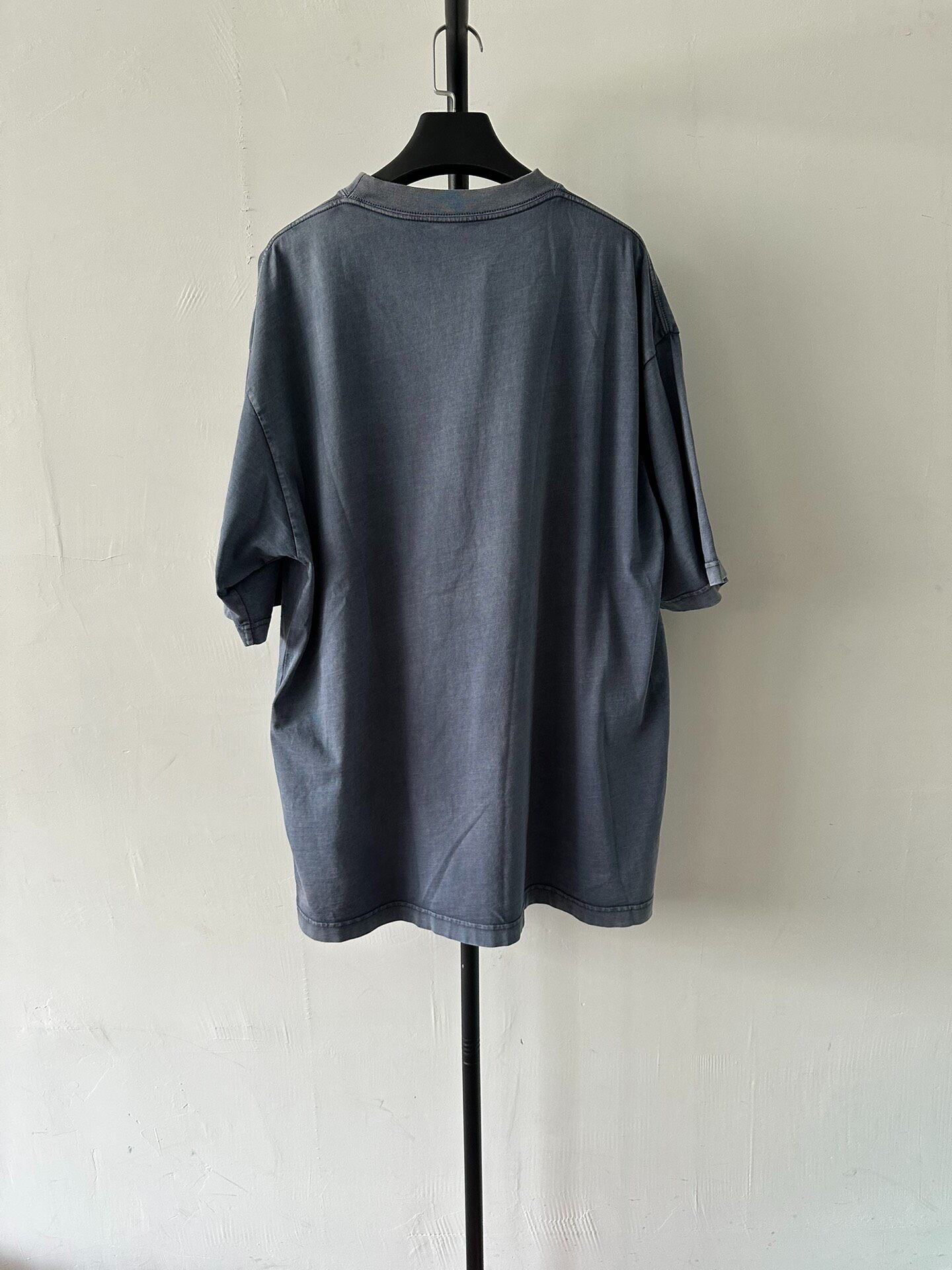 Balenciaga Unity Blue Short Sleeve T-Shirt — front