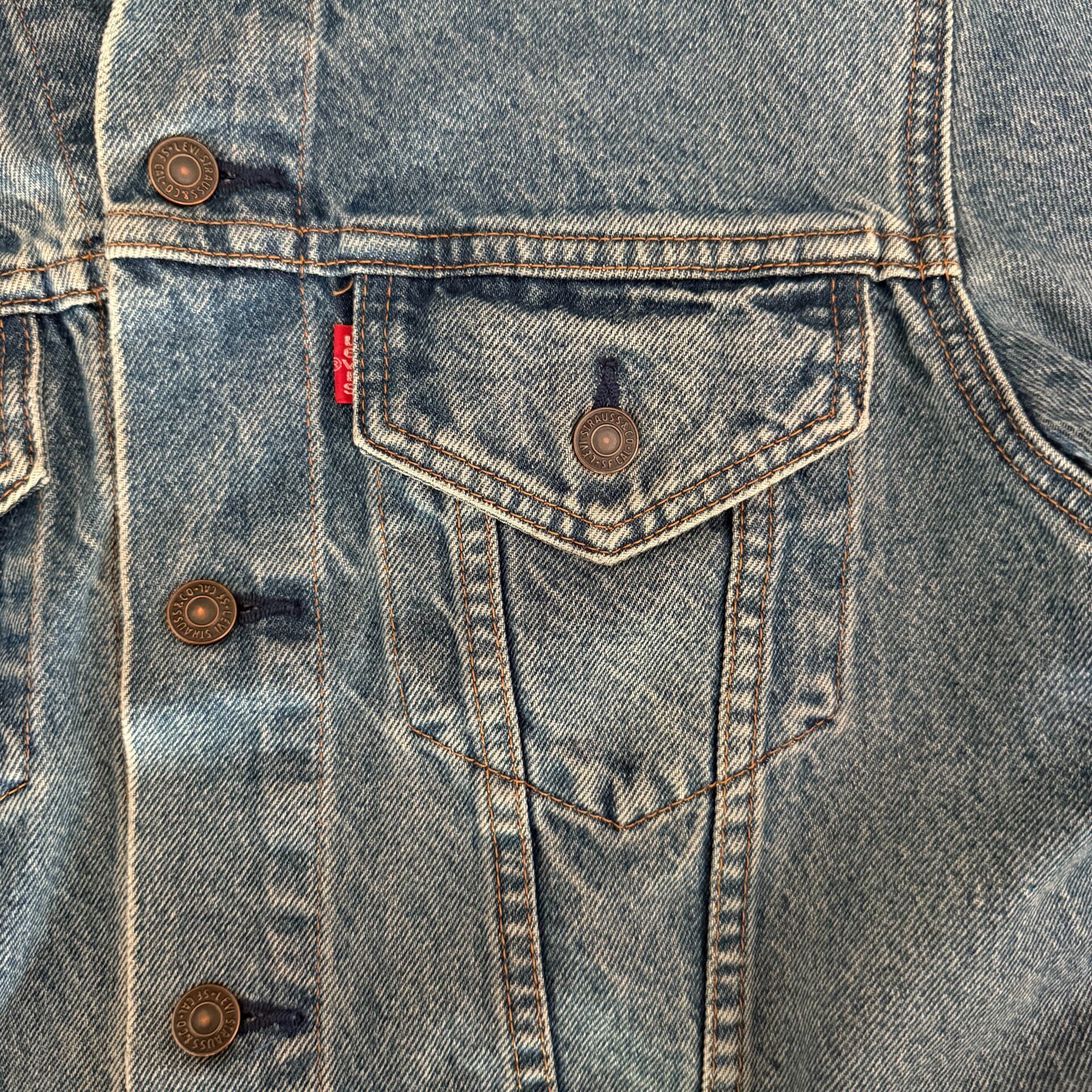 Levis LVC Denim Trucker Jacket — back