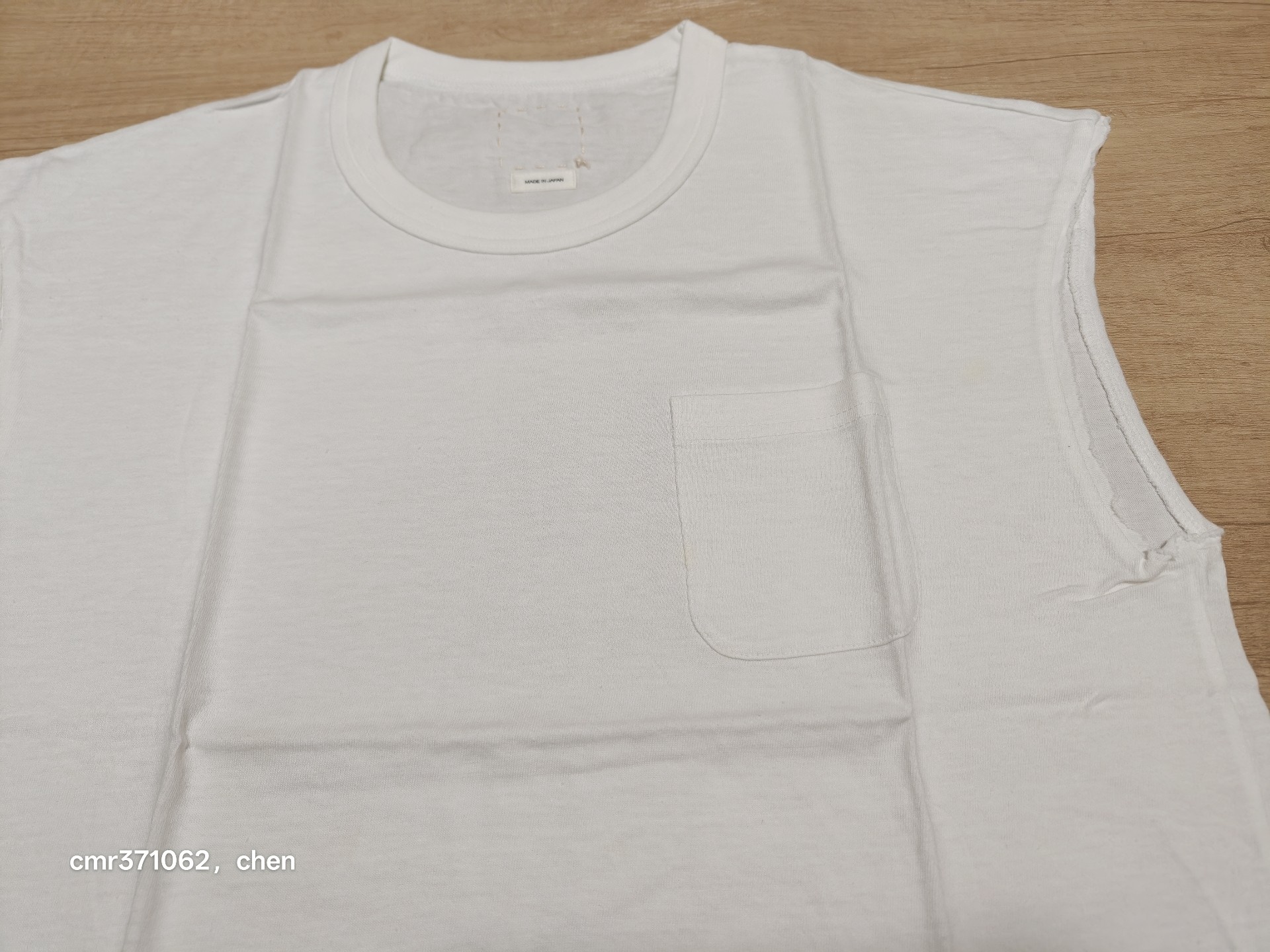 Visvim 23 Jumbo Sleeveless Tee — front