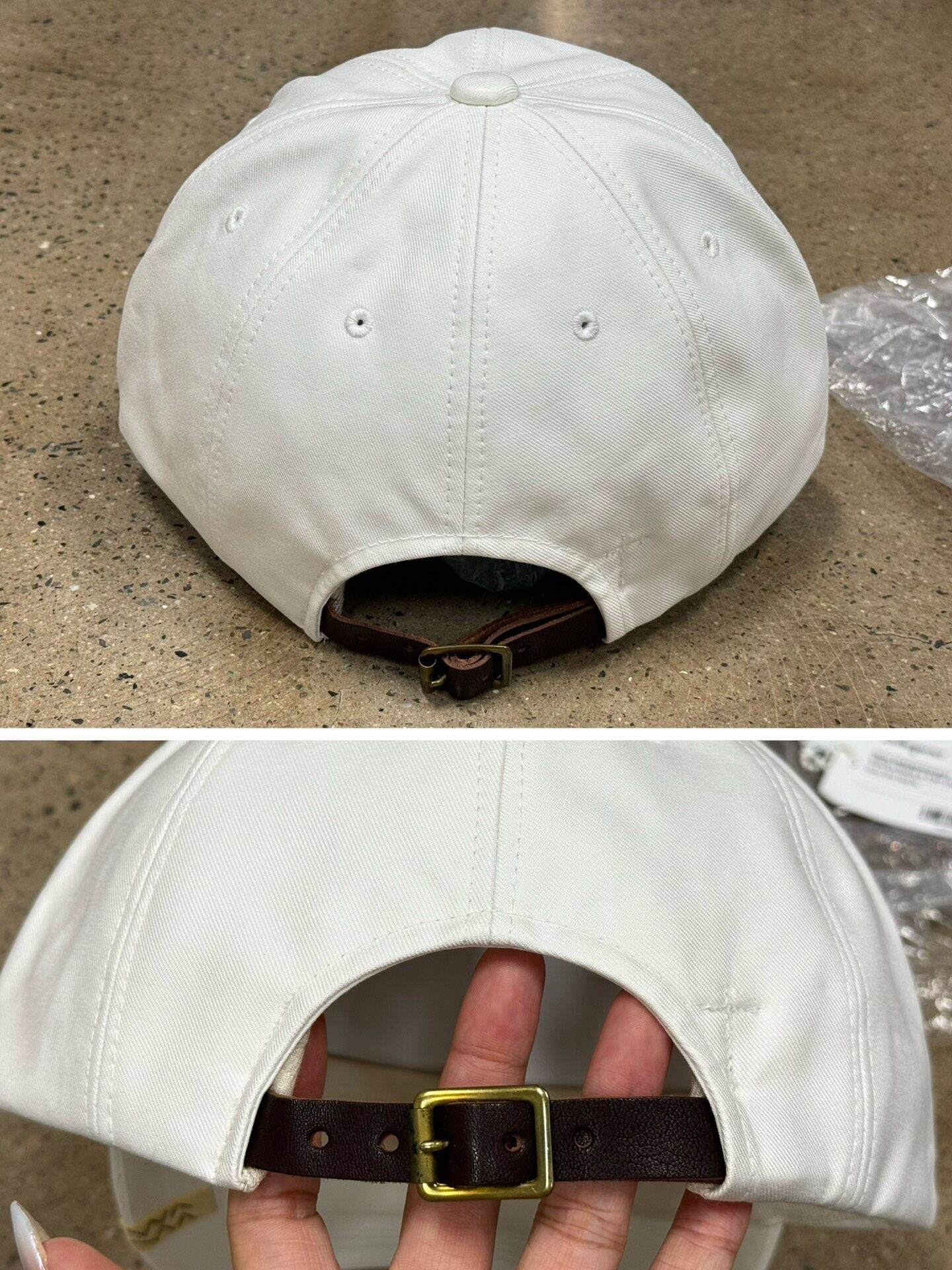 Visvim Excelsior II Cap — label
