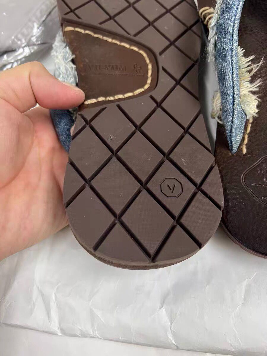 Visvim Lama Sandal Folk Flip Flops — front