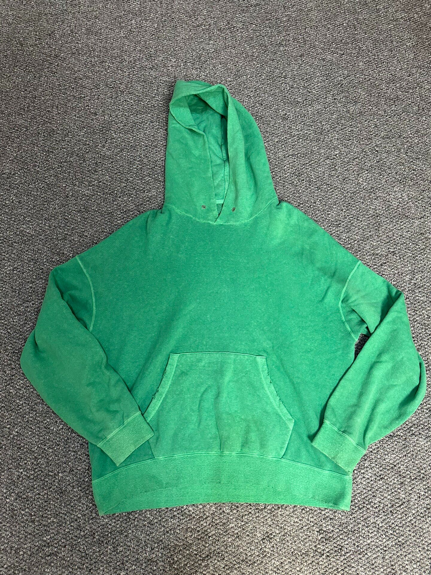Visvim Green Oversized Hoodie