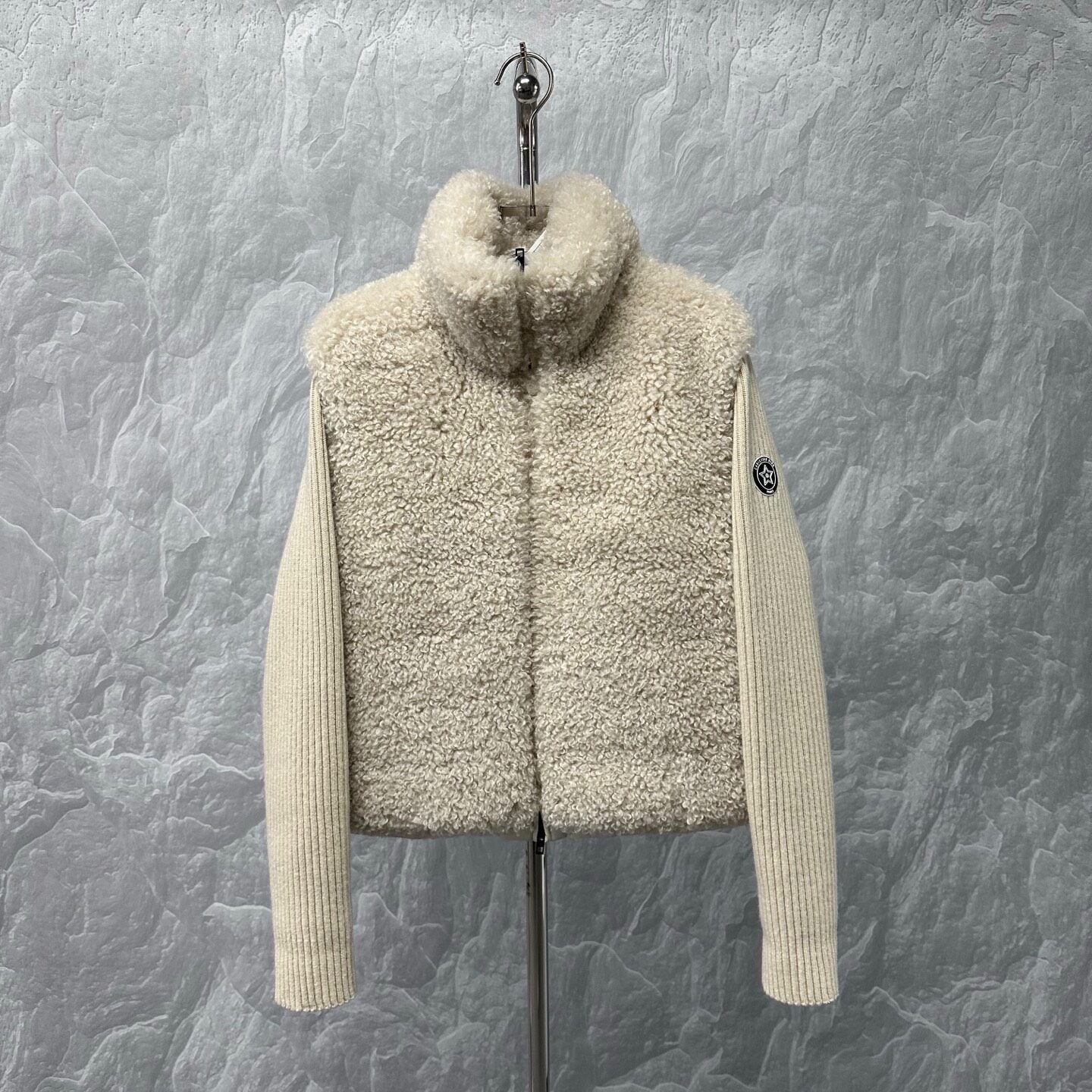 Dior Dioralps ss26 Knit Down Jacket — front