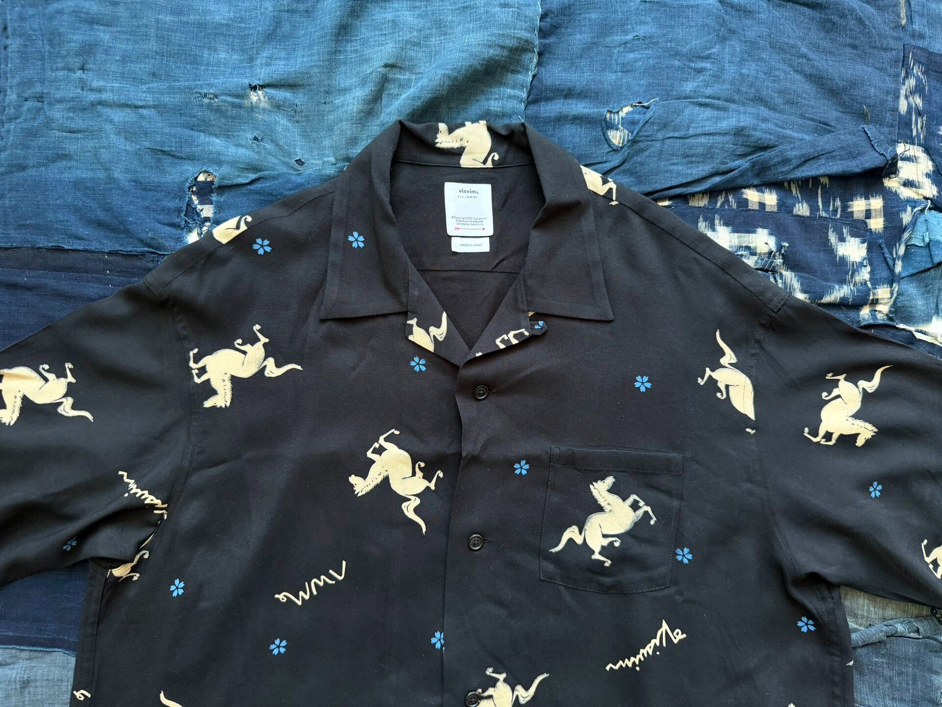 Visvim 26SS Crosby Short Sleeve Shirt — back