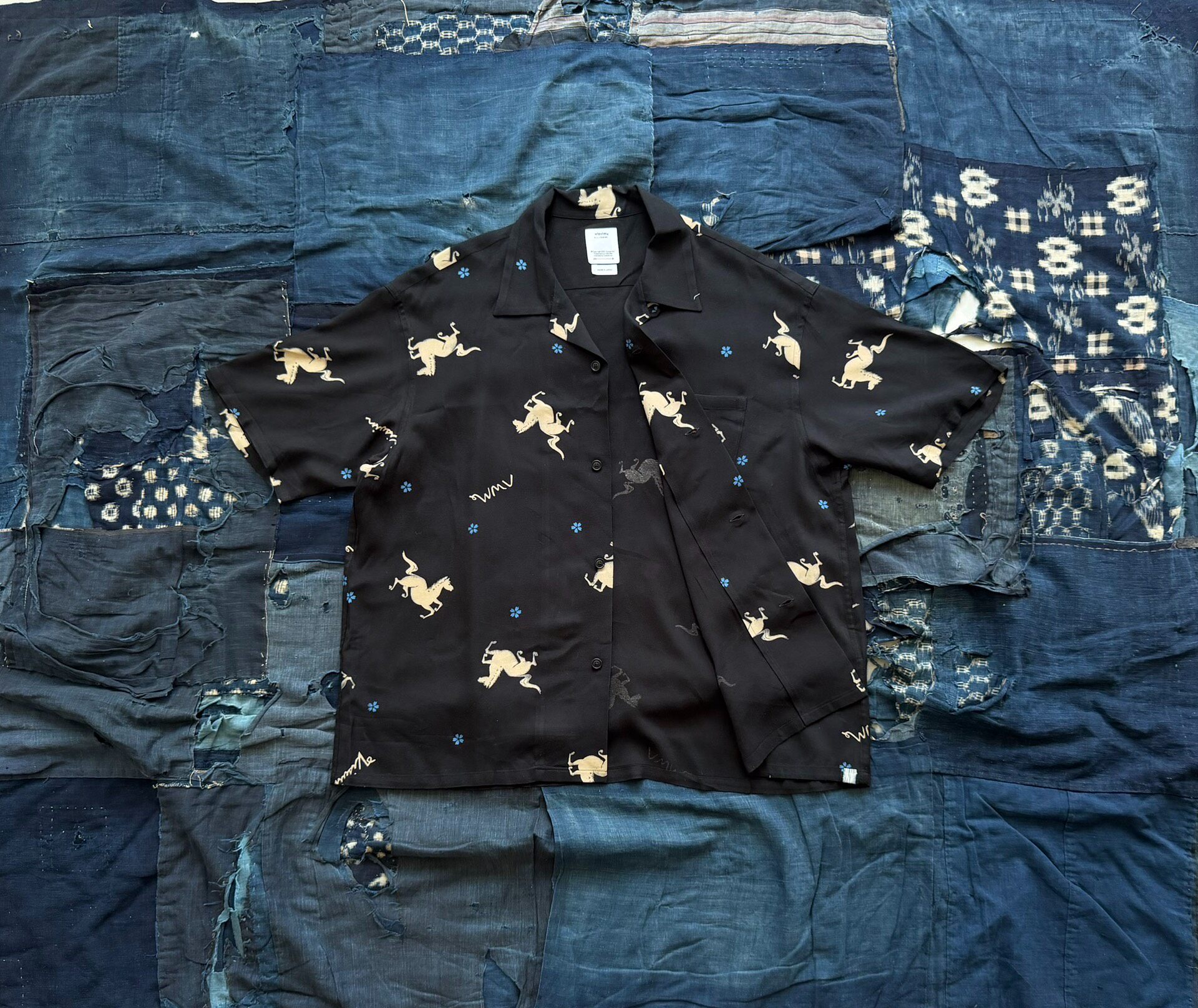 Visvim 26SS Crosby Short Sleeve Shirt — front